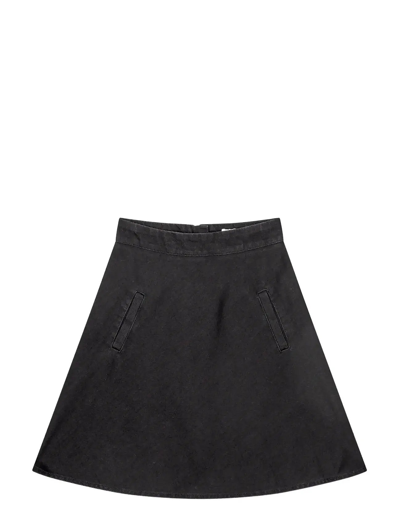 Mads Nørgaard Dyed Denim Stelly Skirt - Black - 34