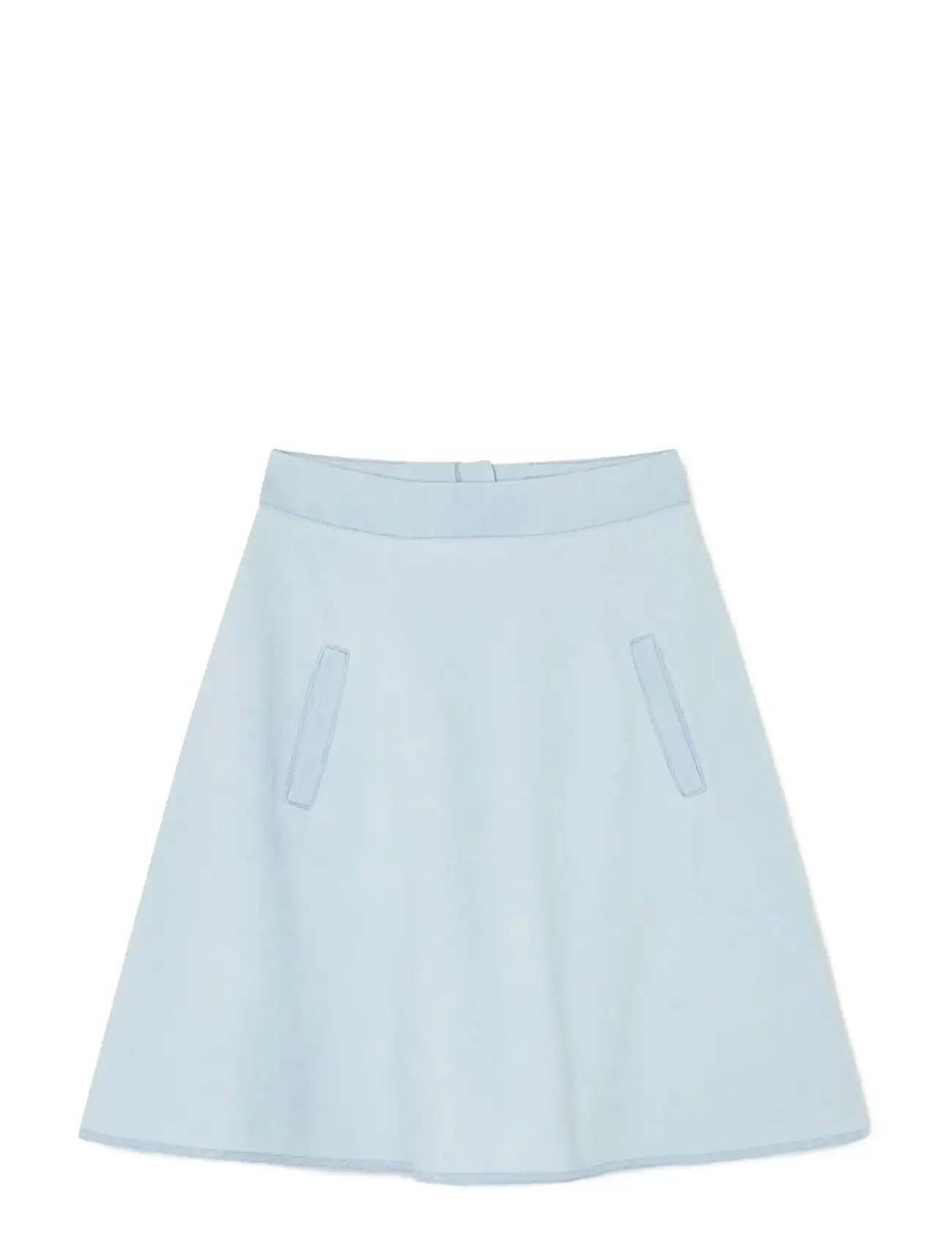 Mads Nørgaard Air Denim Stelly Skirt - Blue - 34
