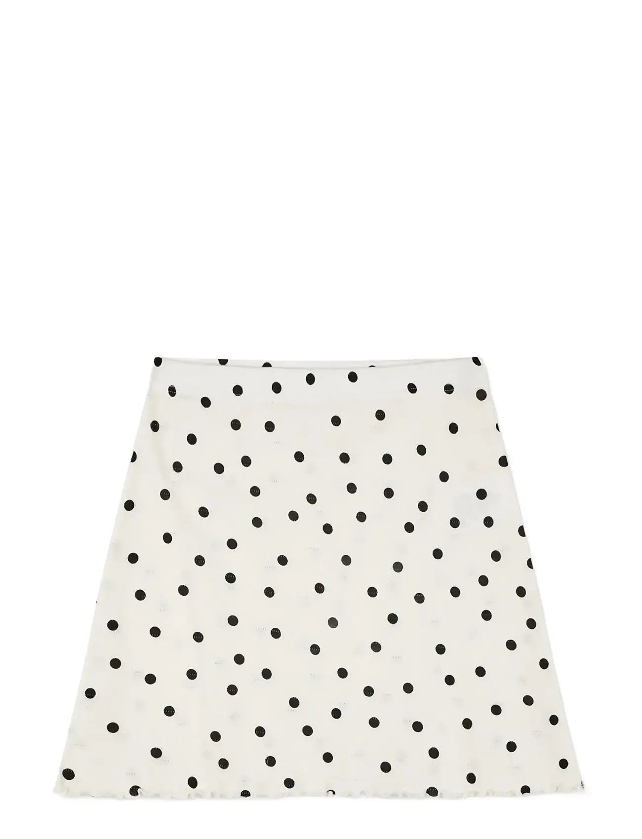 Mads Nørgaard Pointella Emina Skirt Aop - Cream - XS