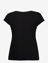 Mads Nørgaard - Organic Favorite Teasy Tee - t-shirts - black - 1