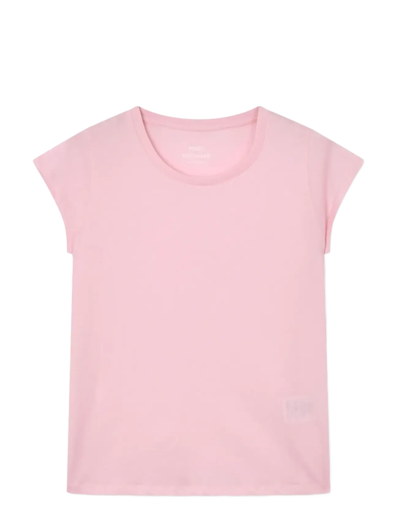 Mads Nørgaard Fine Jersey Teasy Tee FAV - T-shirts & Tops - BLUSHING BRIDE / pink/rose