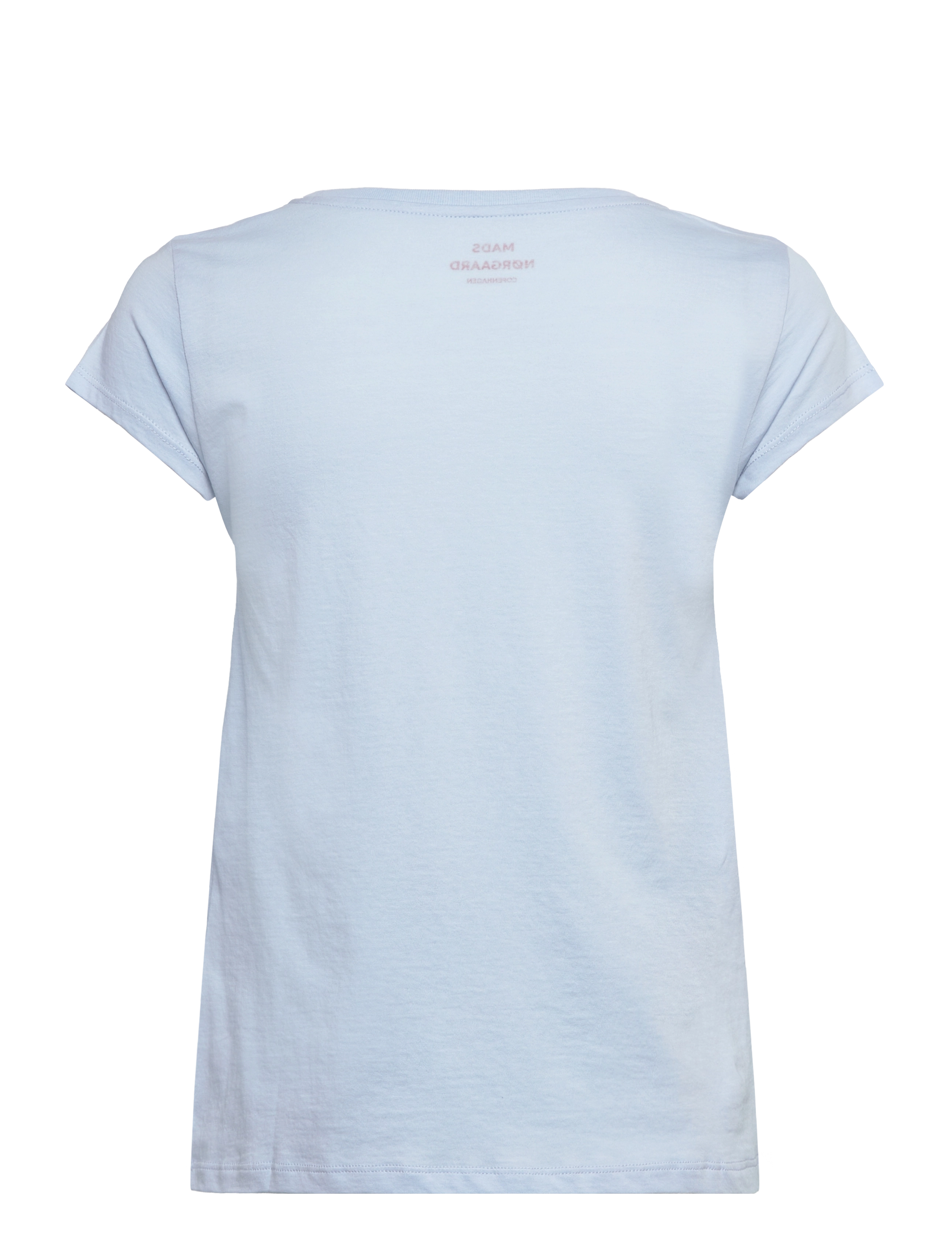 Mads Nørgaard - Organic Favorite Teasy Tee - laveste priser - cashmere blue - 1