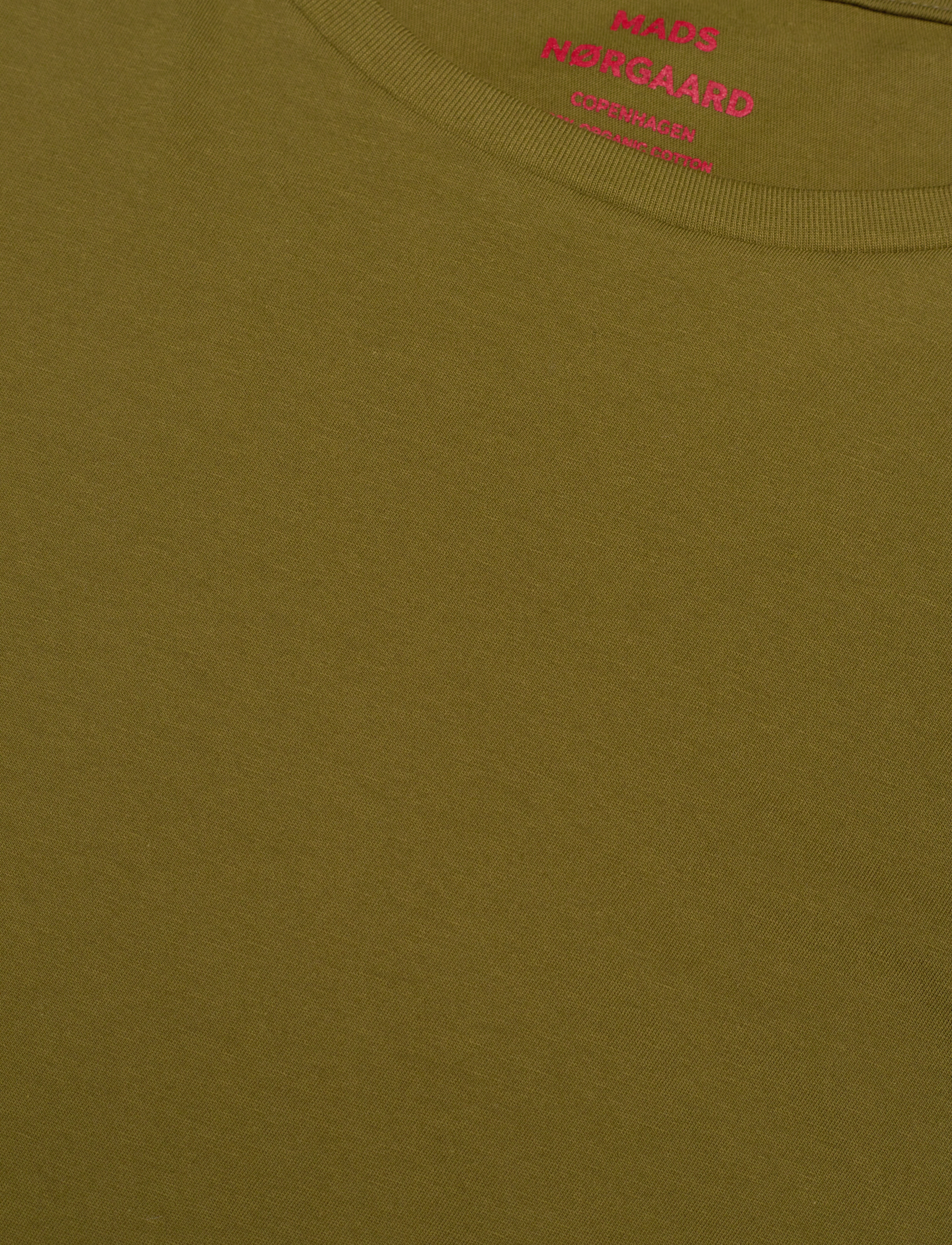 Mads Nørgaard - Organic Favorite Teasy Tee - laveste priser - fir green - 3