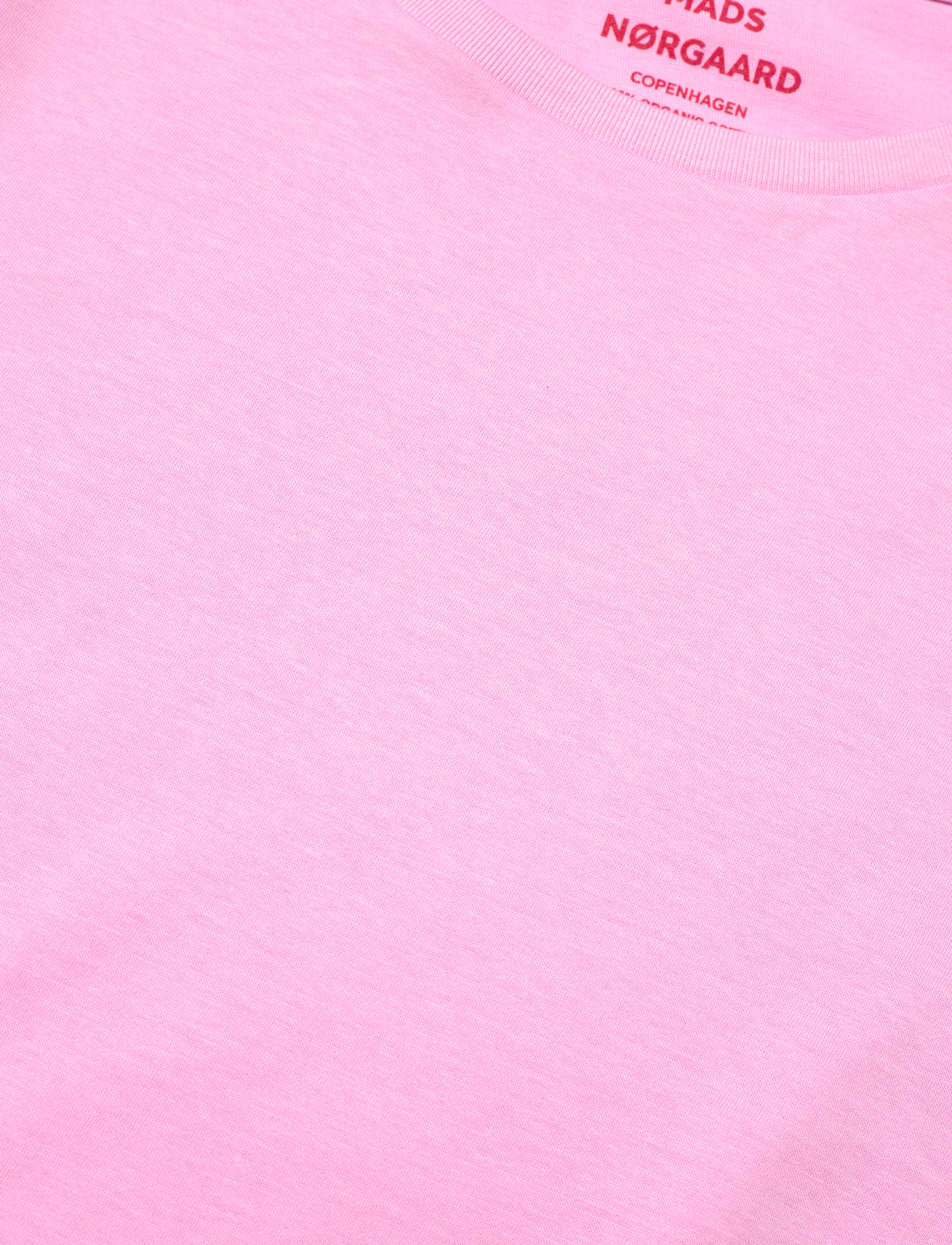 Mads Nørgaard - Organic Favorite Teasy Tee - laveste priser - orchid - 3