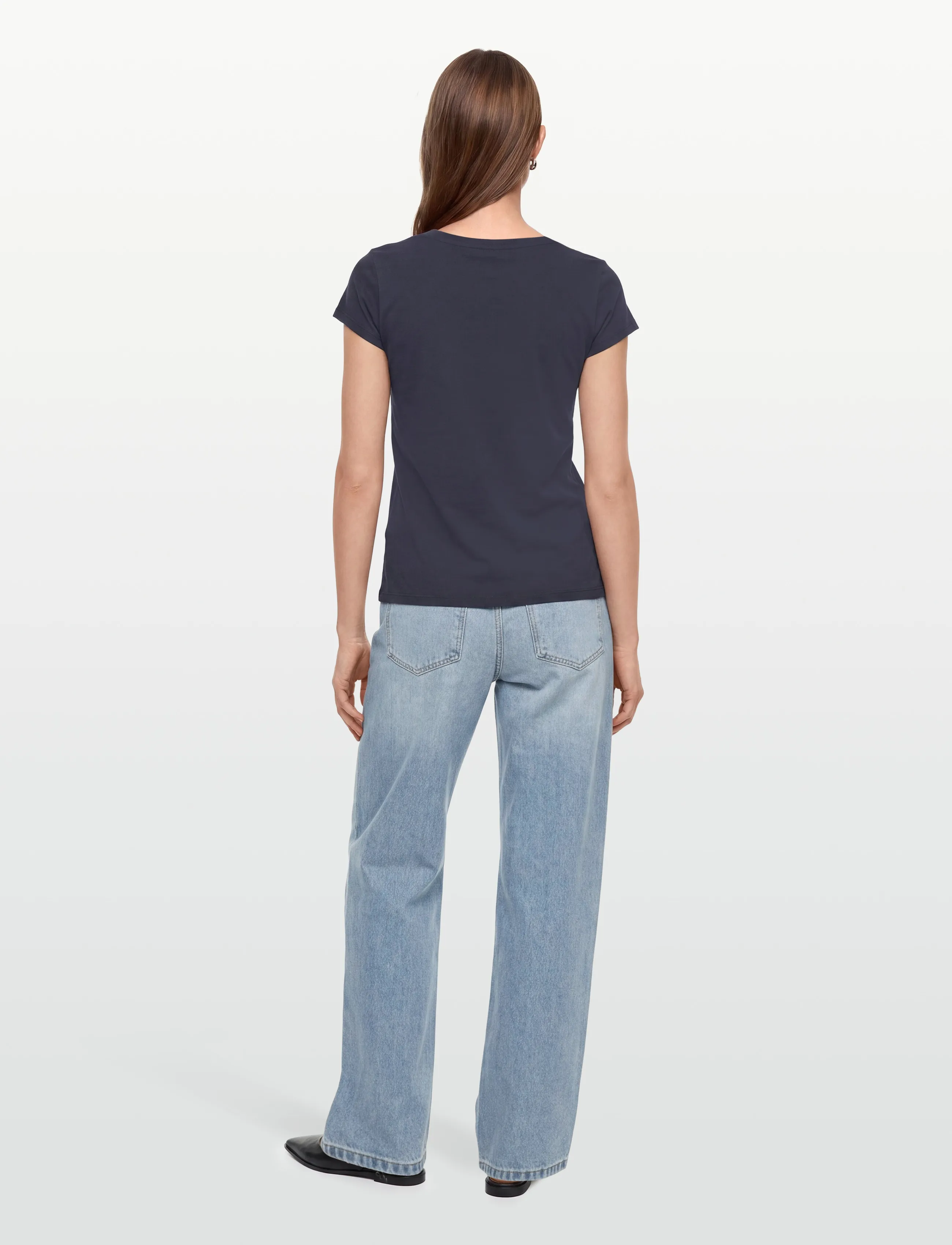 Mads Nørgaard - Organic Favorite Teasy Tee - t-shirts - parisian night - 4