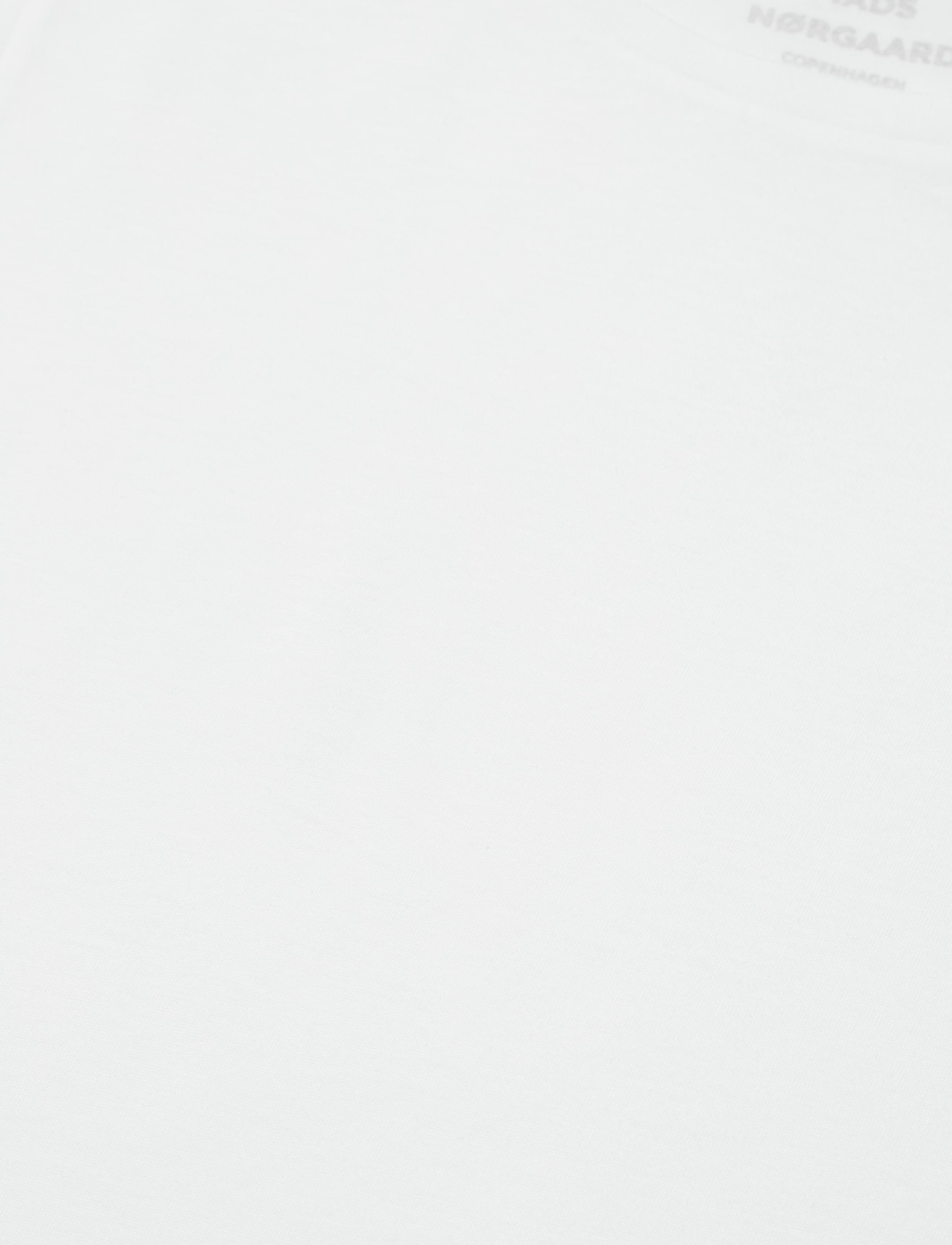Mads Nørgaard - Organic Jersey Teasy Tee FAV - t-shirts - white - 2