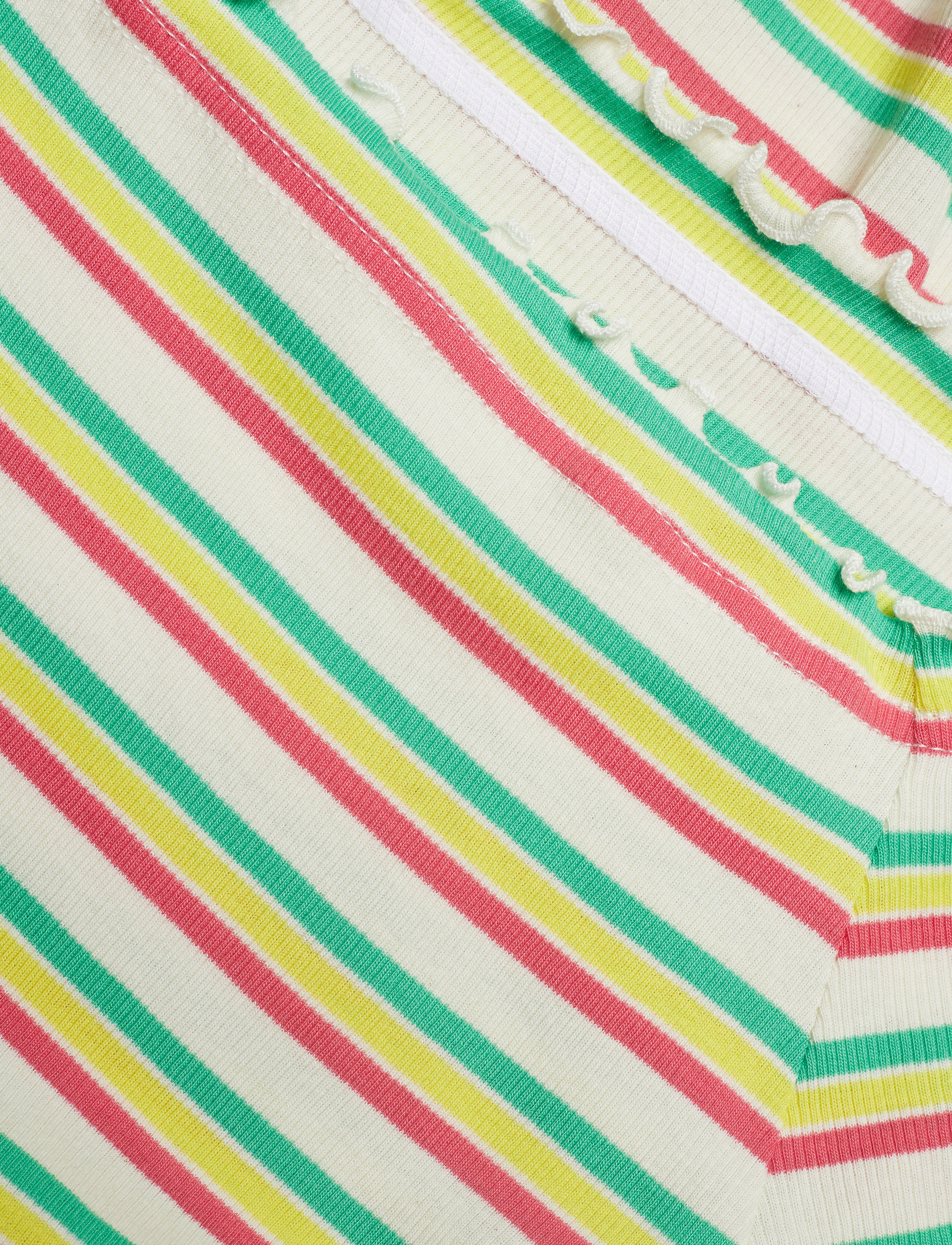 Mads Nørgaard - 2x2 Soft stripe Throna - dark pink multi - 2