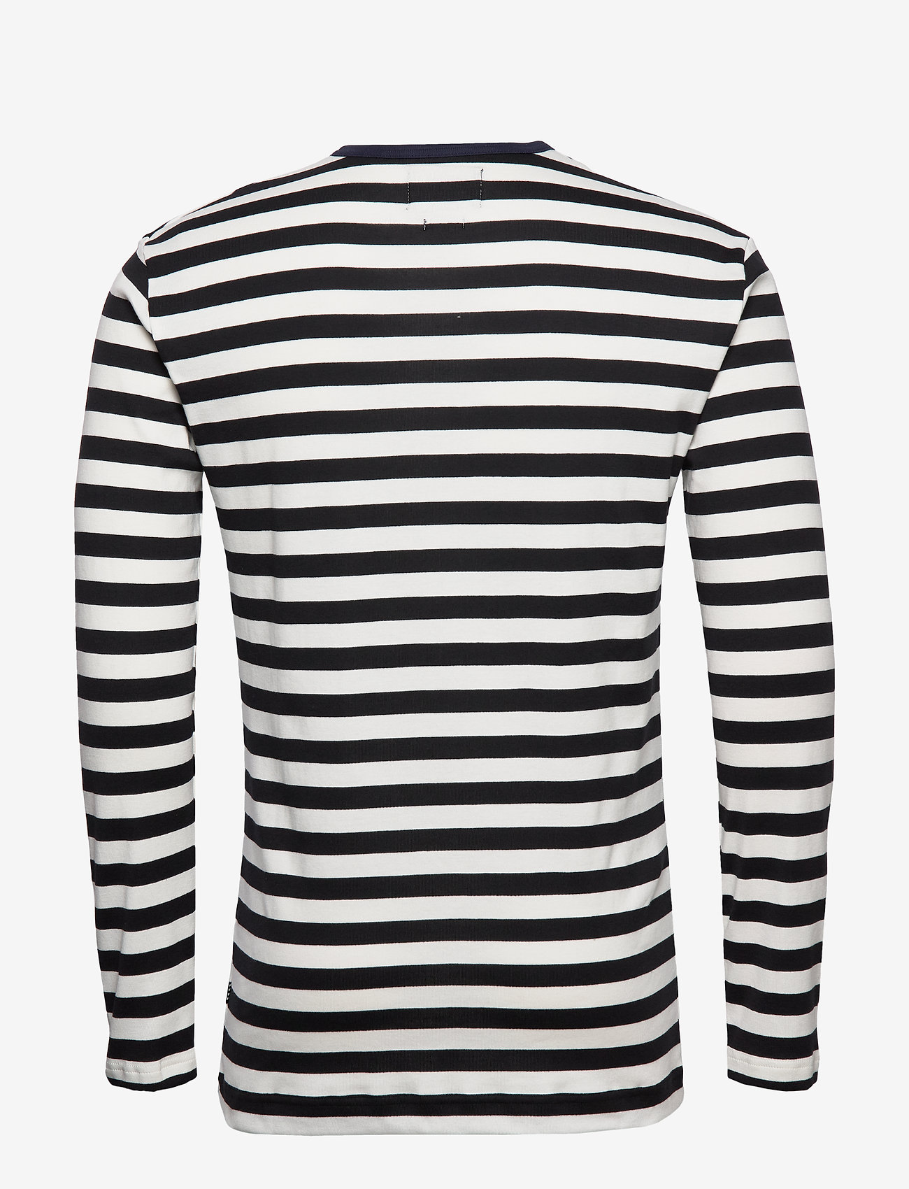 Mads Nørgaard - Midi Rib Tobias Long - black/ecru/sky captain - 1