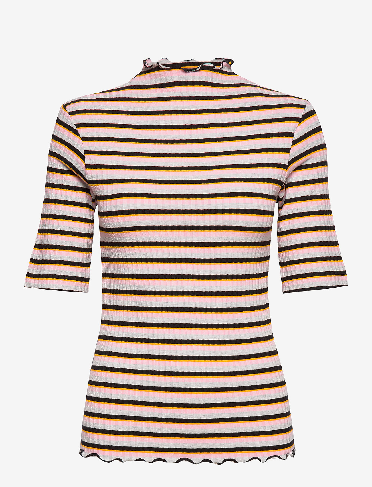 Mads Nørgaard - 5x5 Dream Stripe Trutte Short - rose multi - 0