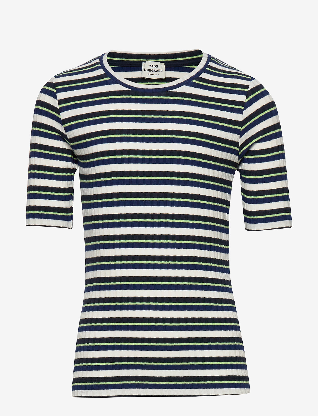 Mads Nørgaard - 5x5 Dream Stripe Tuviana - navy multi - 0