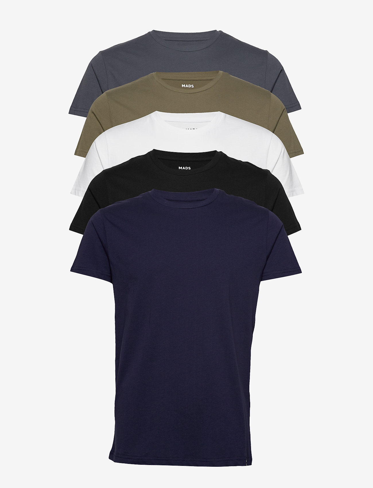 Mads Nørgaard - Favorite Thor 5 Pack - black/white/navy/army/dark gre - 0