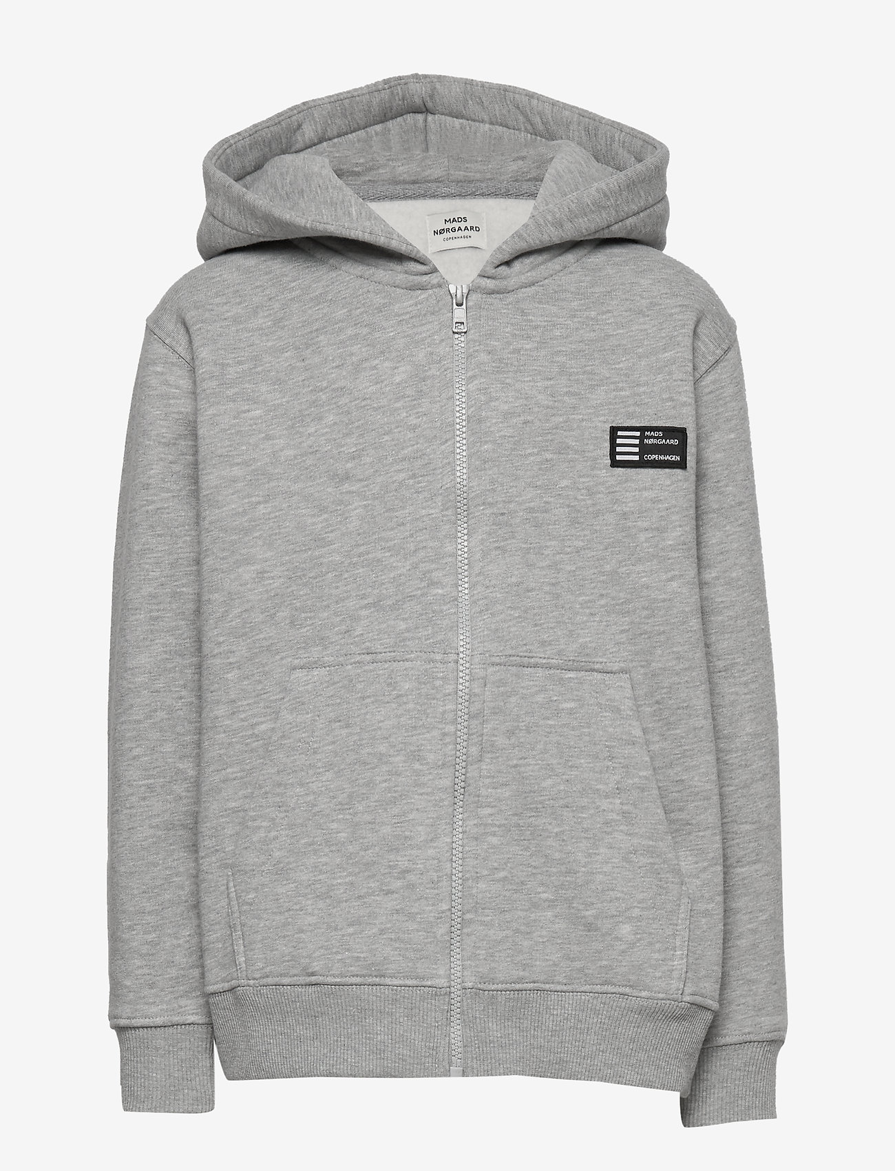 Mads Nørgaard - New Standard Hudini Zip - grey melange - 0