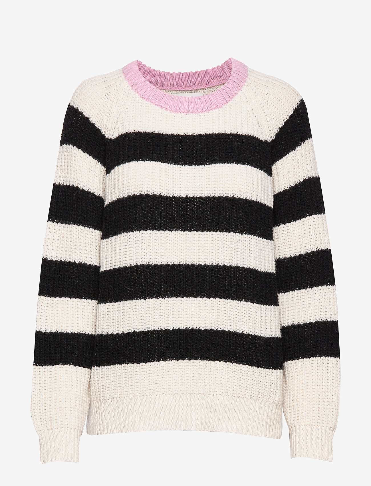 ECRU/BLACK/ROSE
