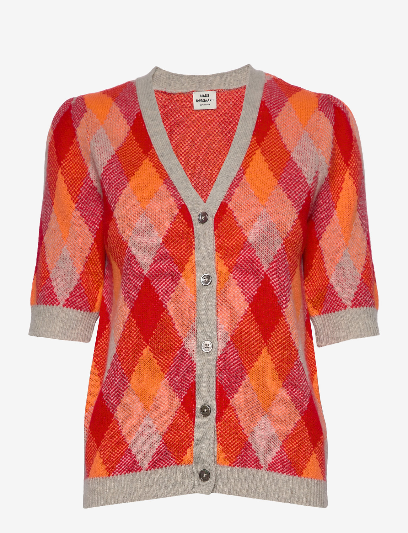 Mads Nørgaard - Neo Jaquard Cevella - multi neon orange - 0