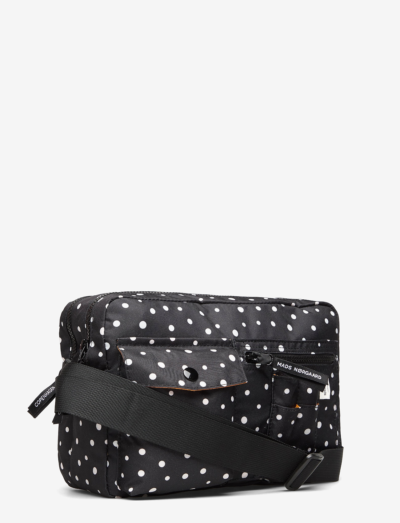 Mads Nørgaard - Recycled Bel Air Cappa Dot - black/off white dot - 2