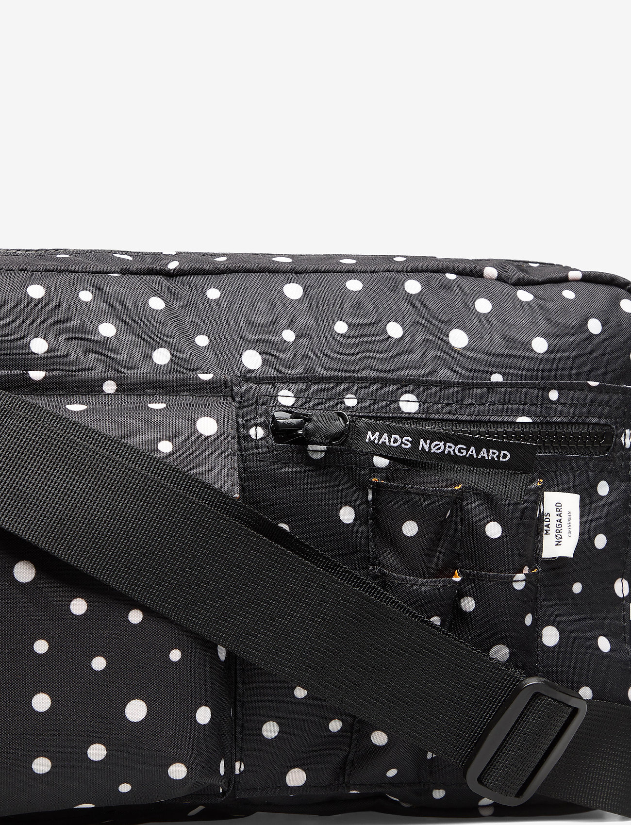 Mads Nørgaard - Recycled Bel Air Cappa Dot - black/off white dot - 3