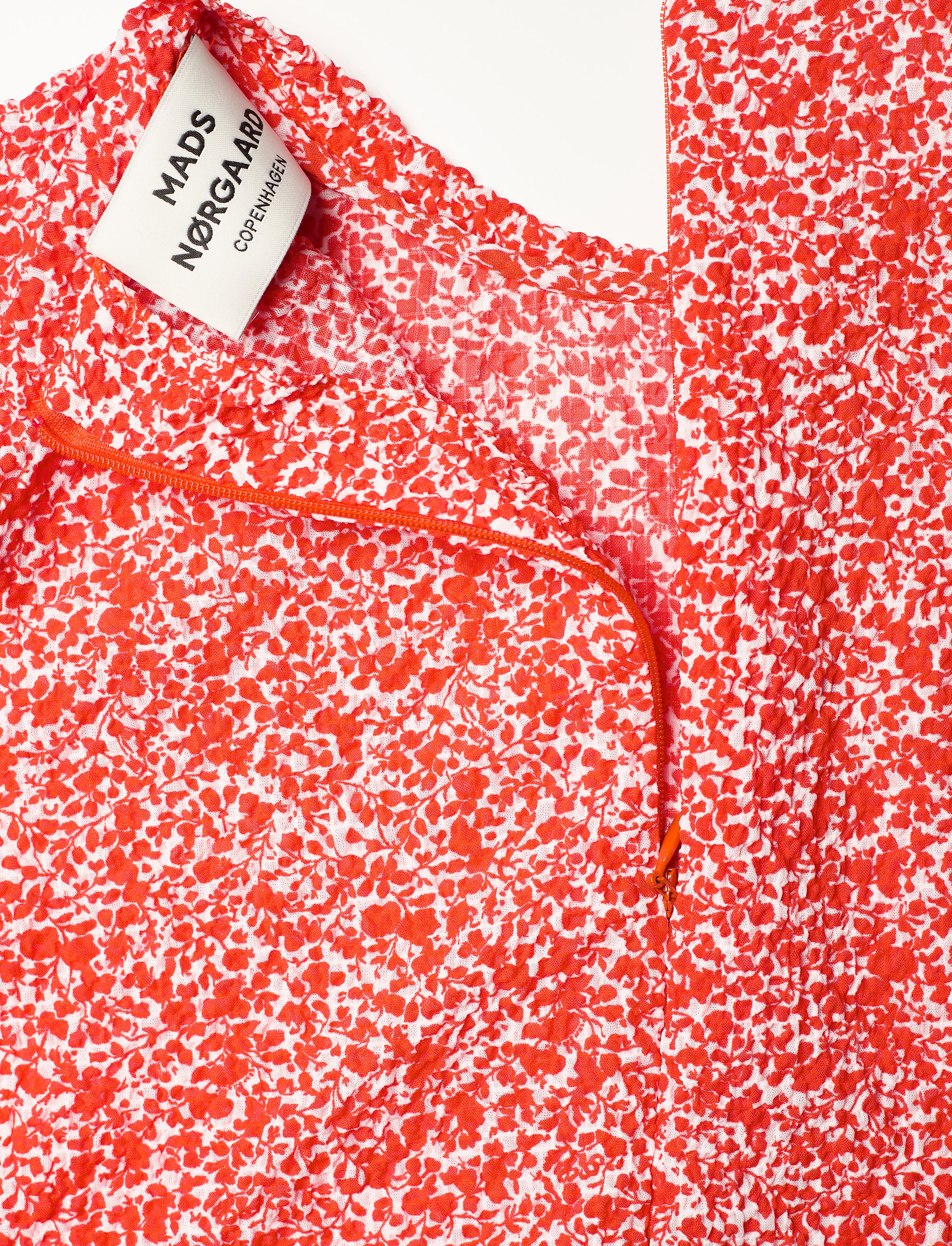 Mads Nørgaard - Bumpy Flower Docca - white/red - 4