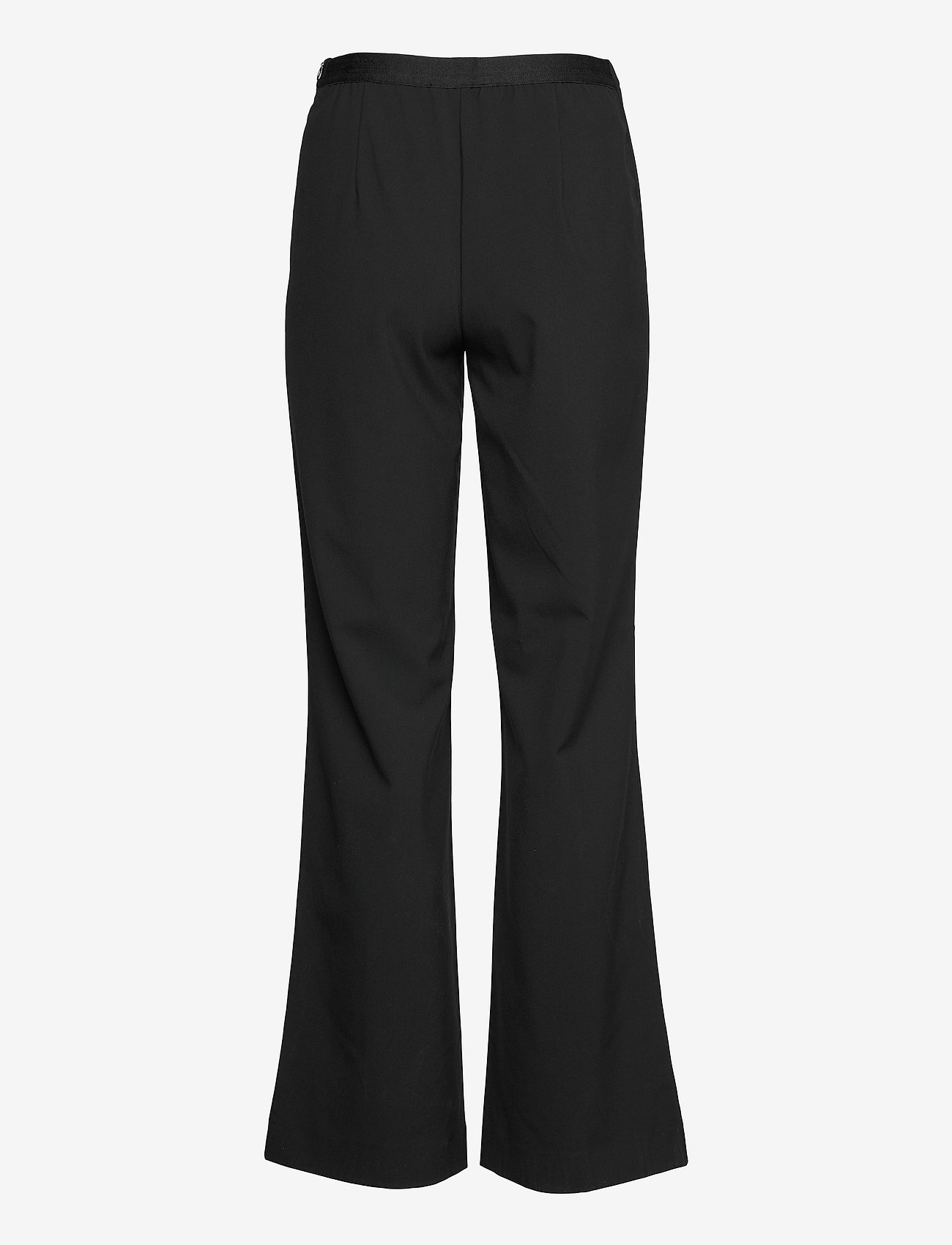 Mads Nørgaard - Recycled Sportina Pirla Pants - straight leg hosen - black - 1
