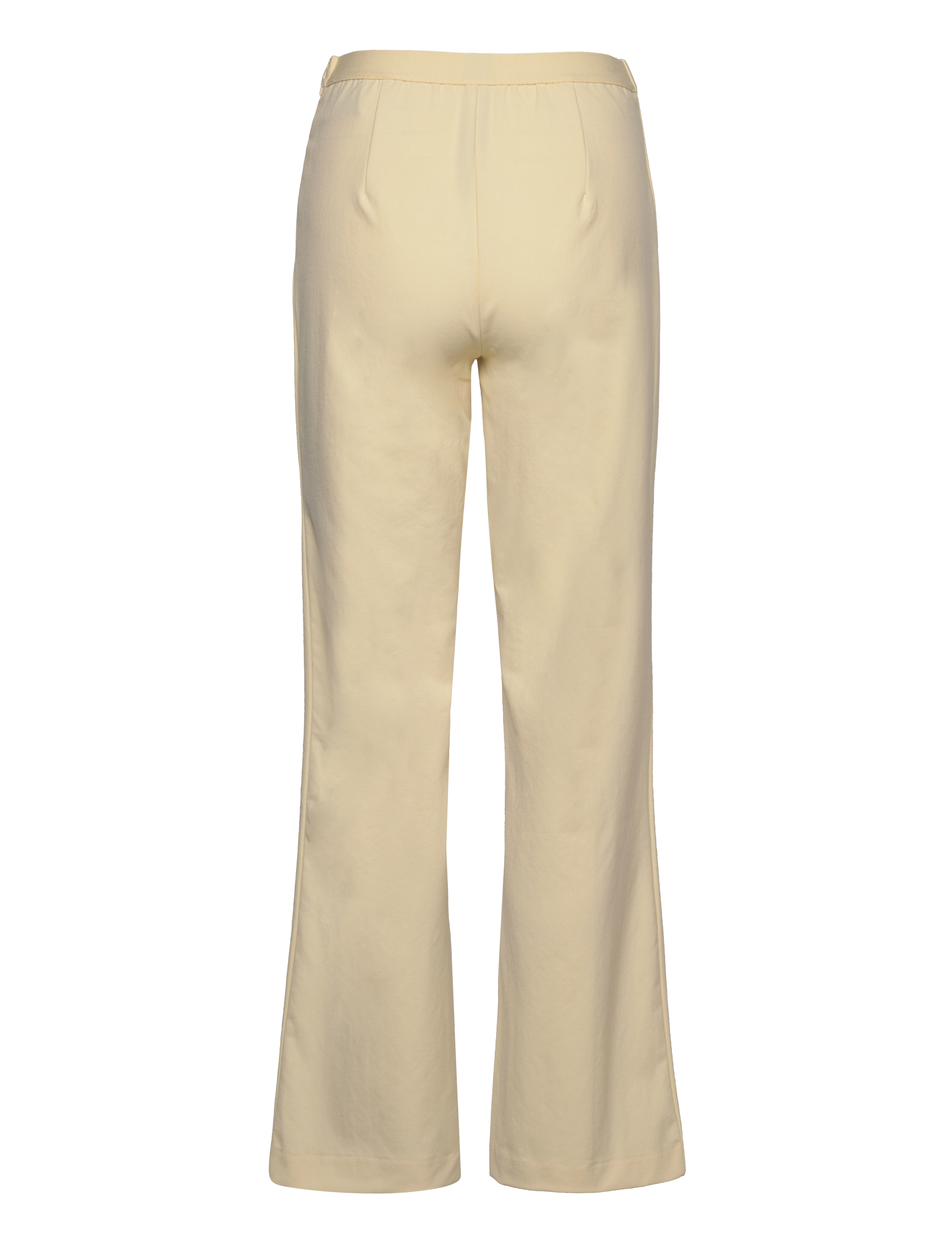 Mads Nørgaard - Recycled Sportina Pirla Pants - bukser med lige ben - double cream - 1