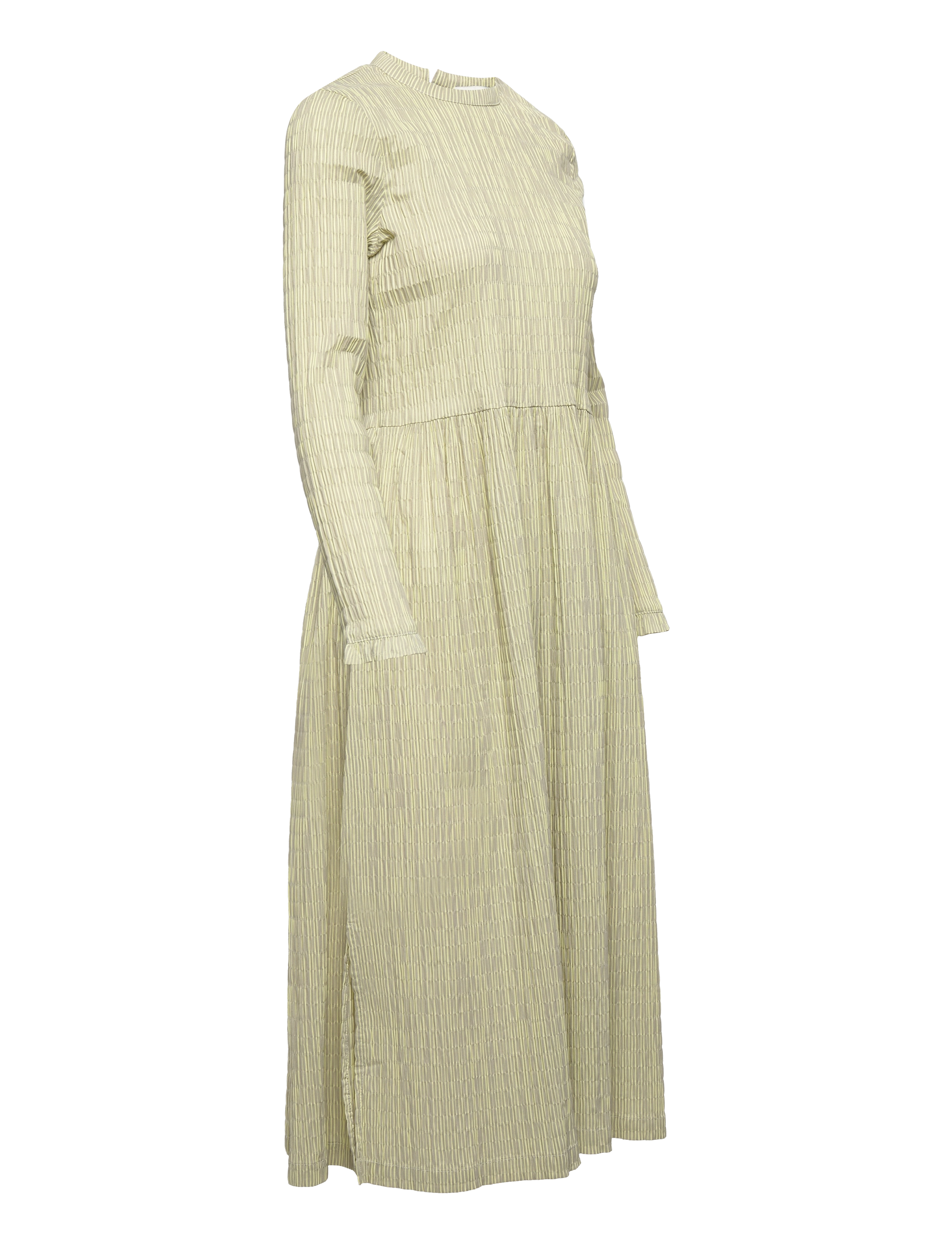 Mads Nørgaard - Crinckle Pop Docca Dress - laurel oak / sunny lime - 3