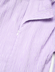 Mads Nørgaard - Crinckle Pop Docca Dress - vidutinio ilgio suknelės - purple hebe / snow white - 3