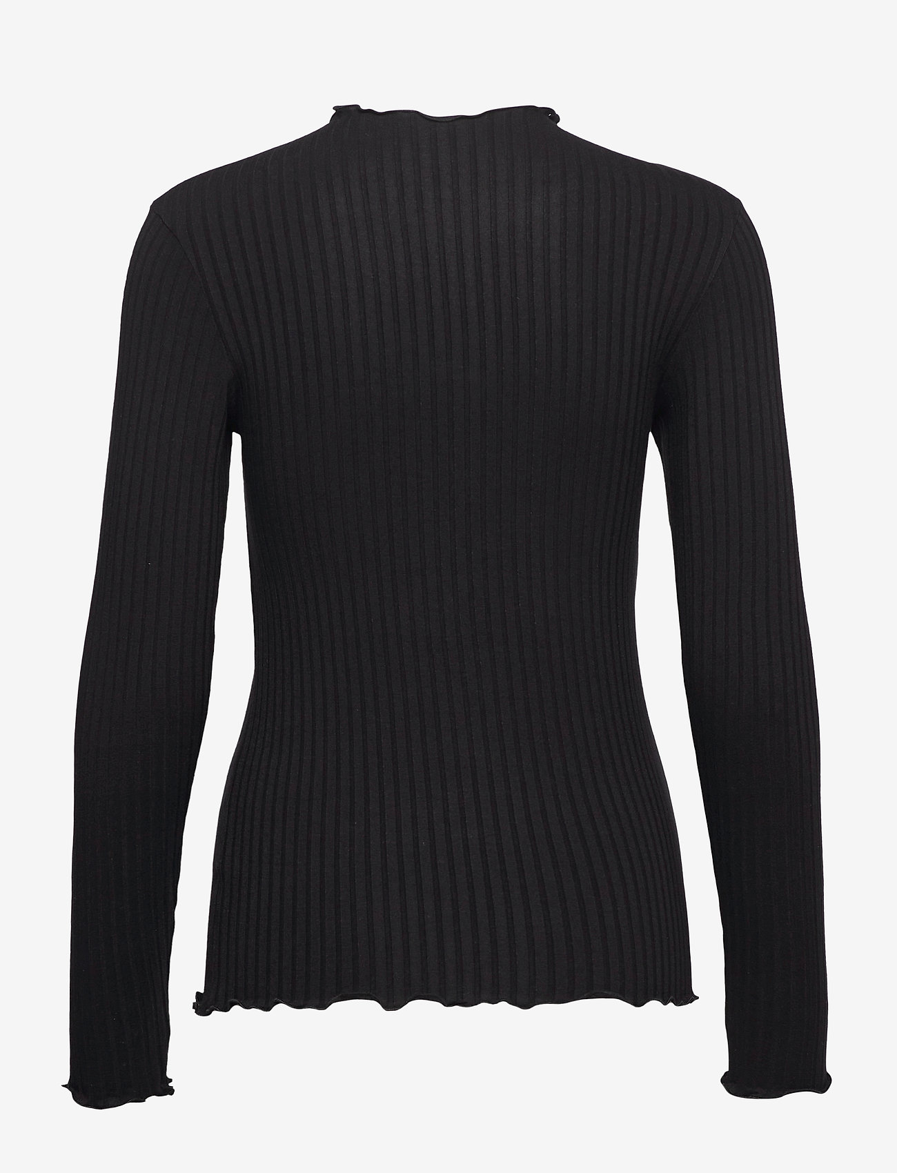 Mads Nørgaard - 5x5 Solid Trutte - t-shirt & tops - black - 1