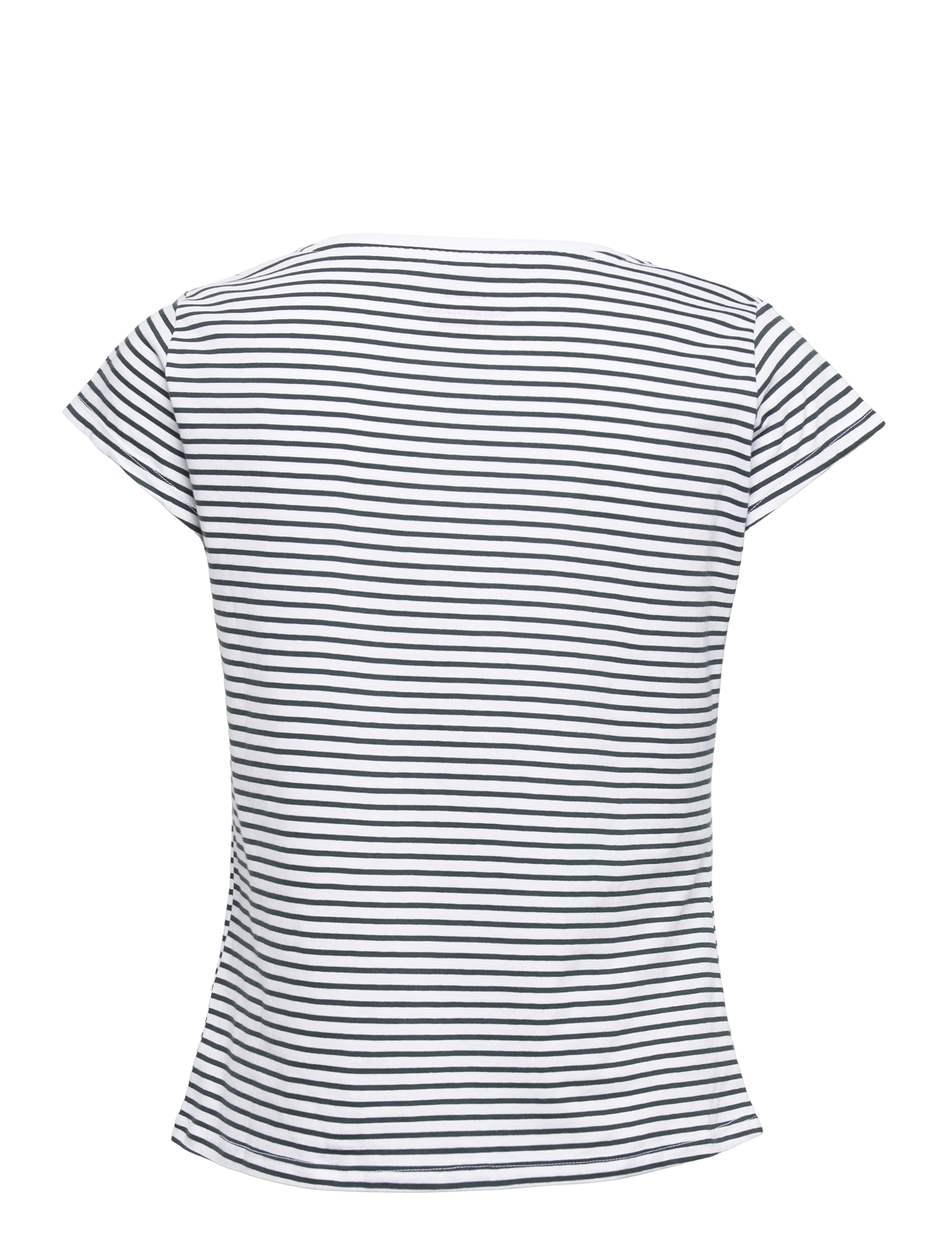 Mads Nørgaard - Organic Favorite Stripe Teasy - laveste priser - magical forest/brilliant white - 1