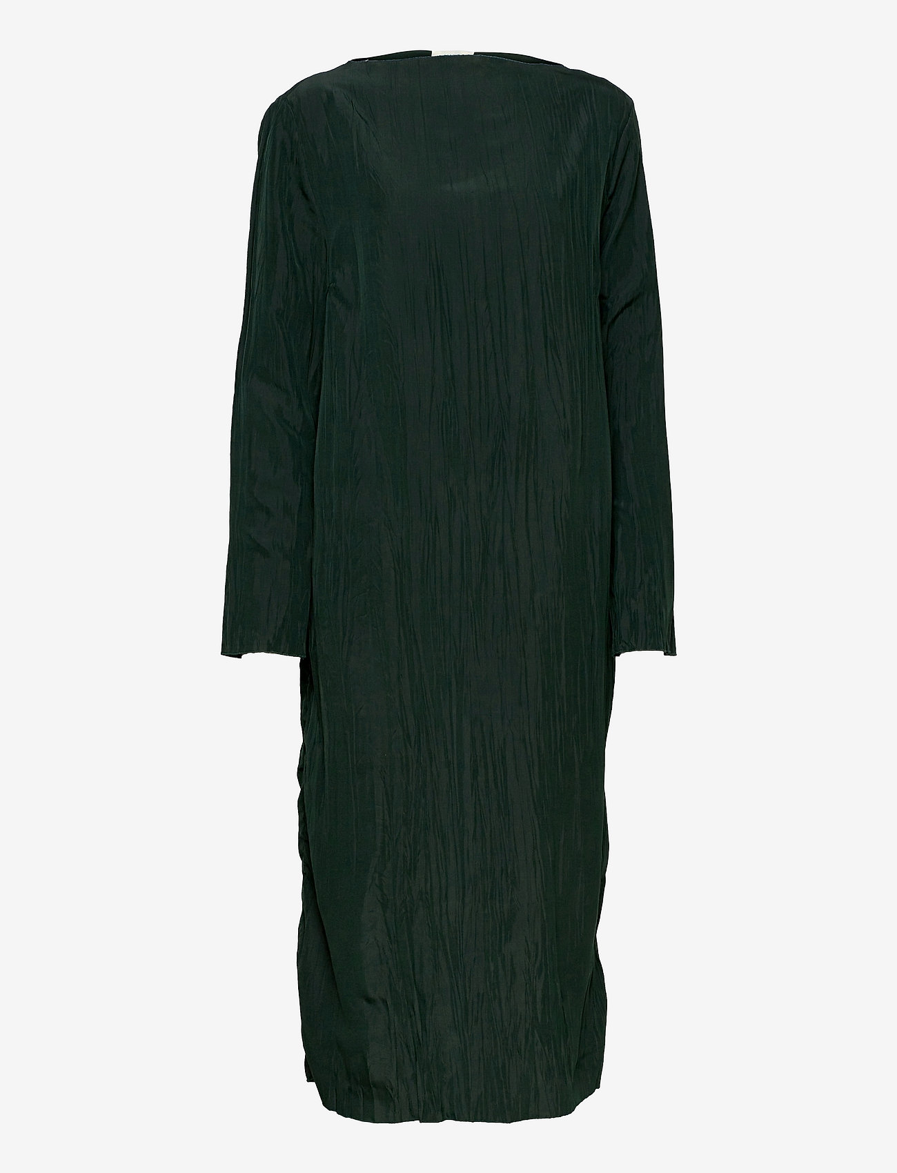 Mads Nørgaard - Mini Pleat Dilzetta - midi dresses - scarab - 0