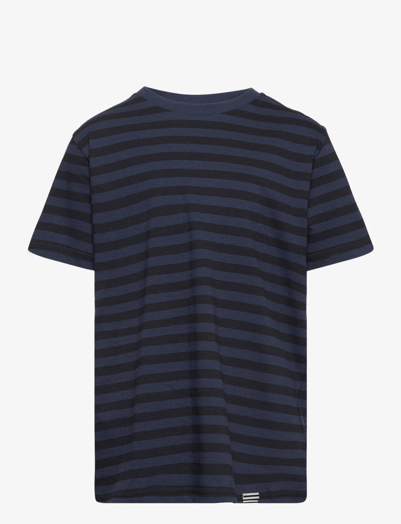 Mads Nørgaard - Favorite Midi Thorlino - kortærmede t-shirts - navy/black - 0