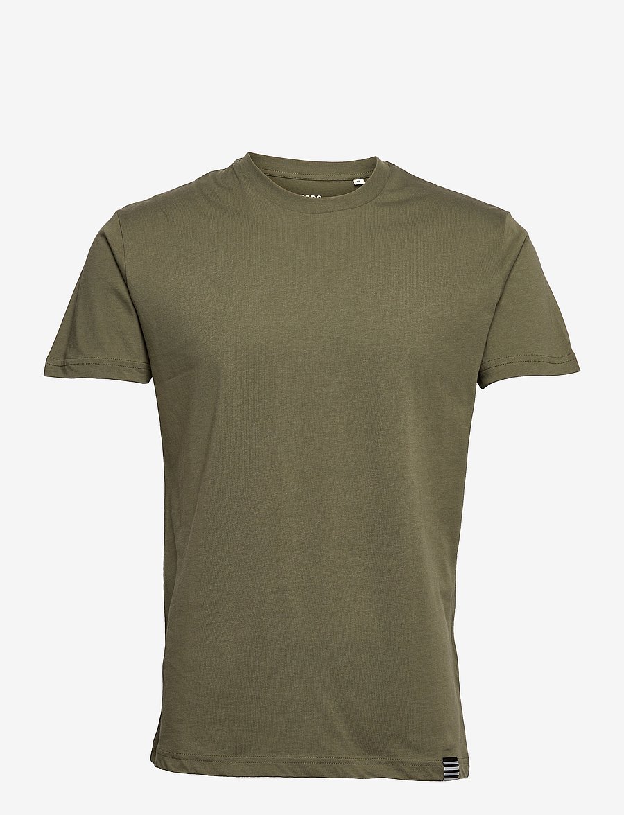 Mads Nørgaard - Fine Jersey Thor Tee FAV - kortærmede t-shirts - army - 0