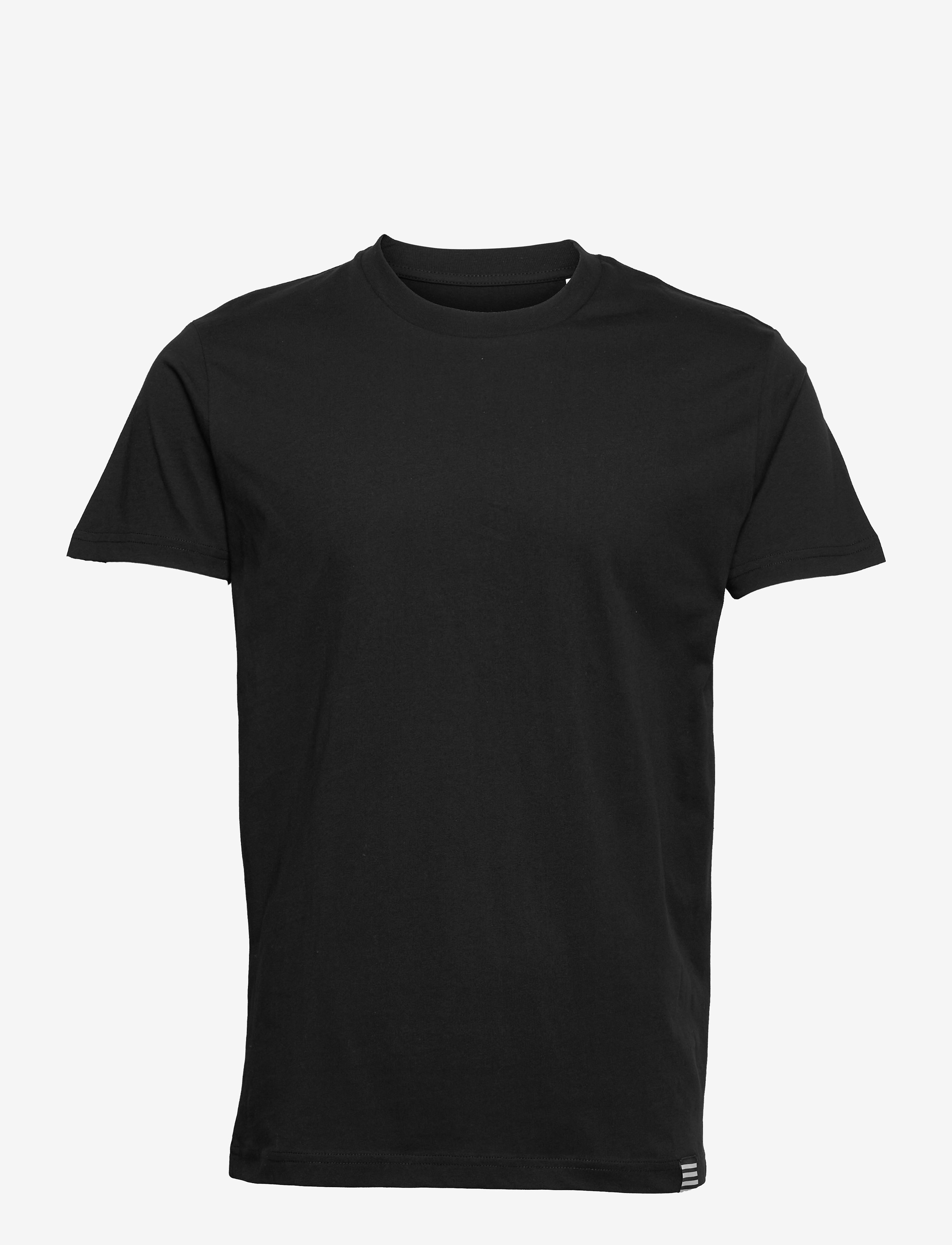 Mads Nørgaard Fine Jersey Thor Tee FAV - Kurzärmelig - BLACK / black