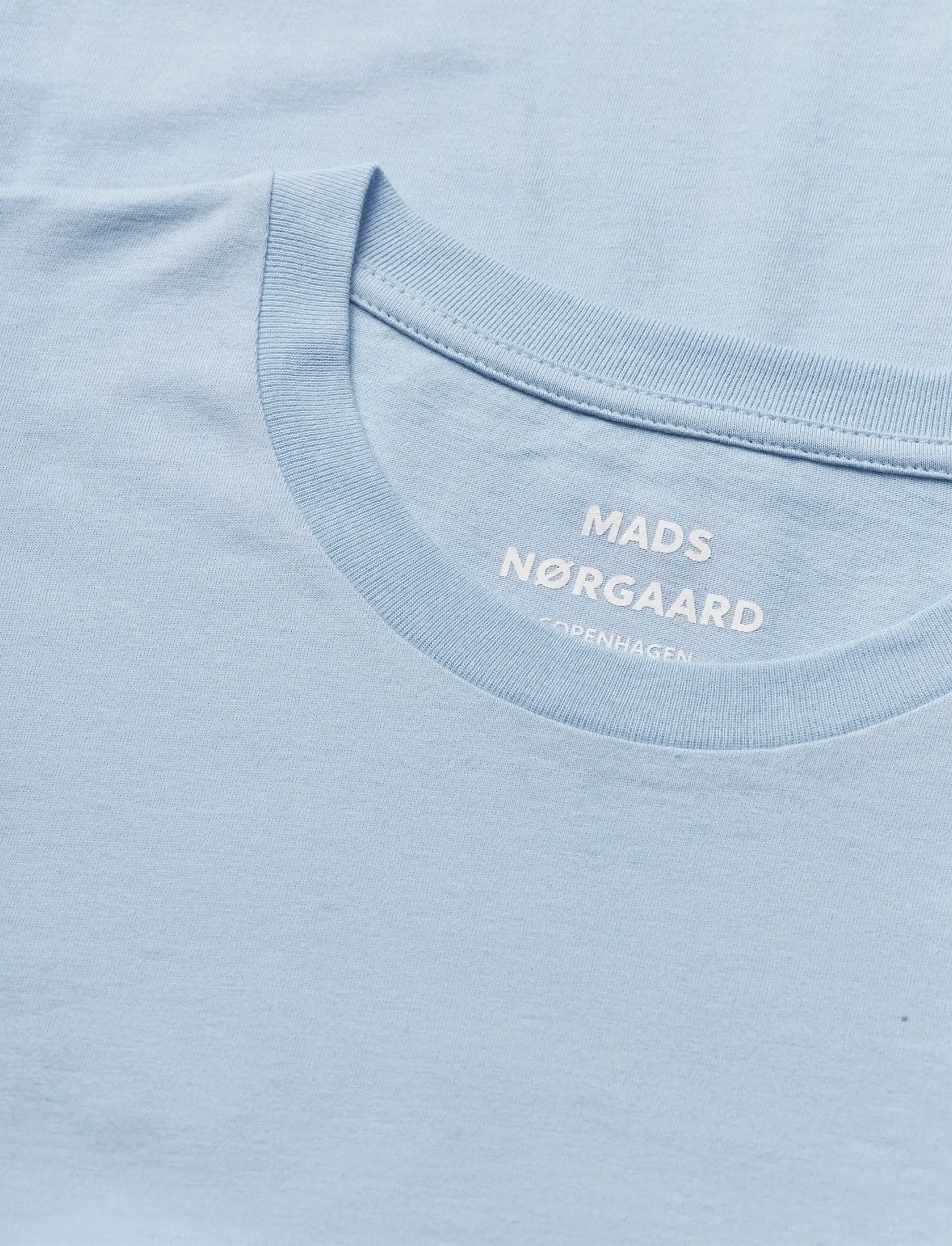 Mads Nørgaard - Fine Jersey Thor Tee FAV - lühikeste varrukatega t-särgid - cashmere blue - 3