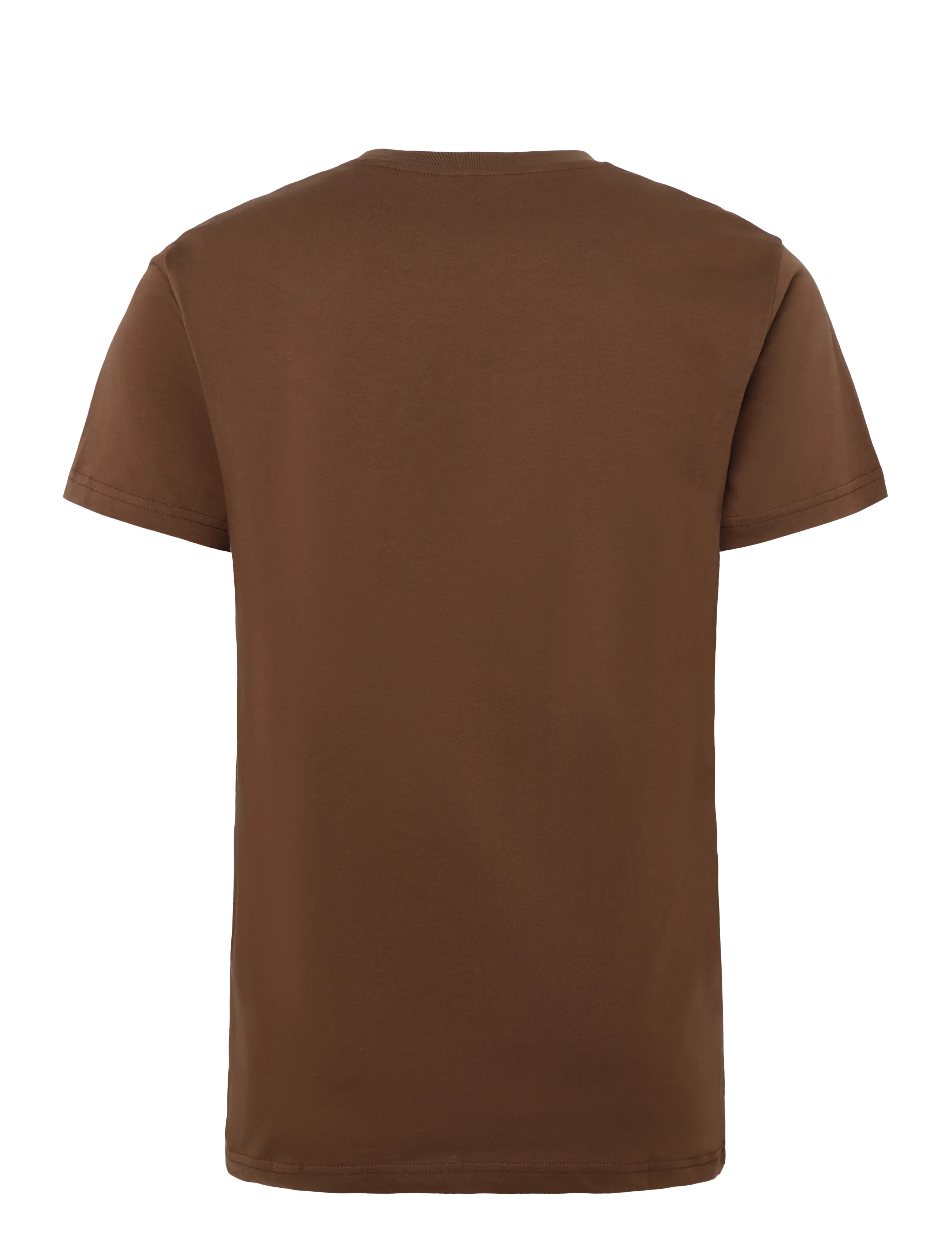 Mads Nørgaard - Fine Jersey Thor Tee FAV - kortærmede t-shirts - cocoa - 2