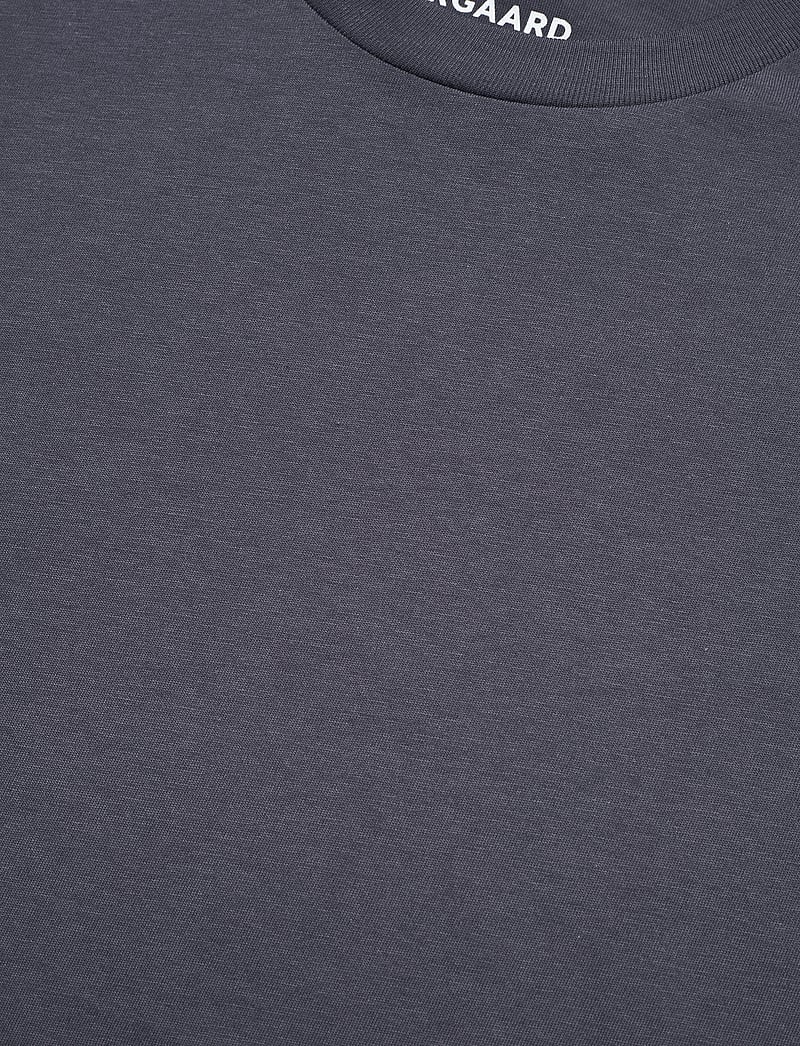 Mads Nørgaard - Fine Jersey Thor Tee FAV - short-sleeved t-shirts - dark grey - 2