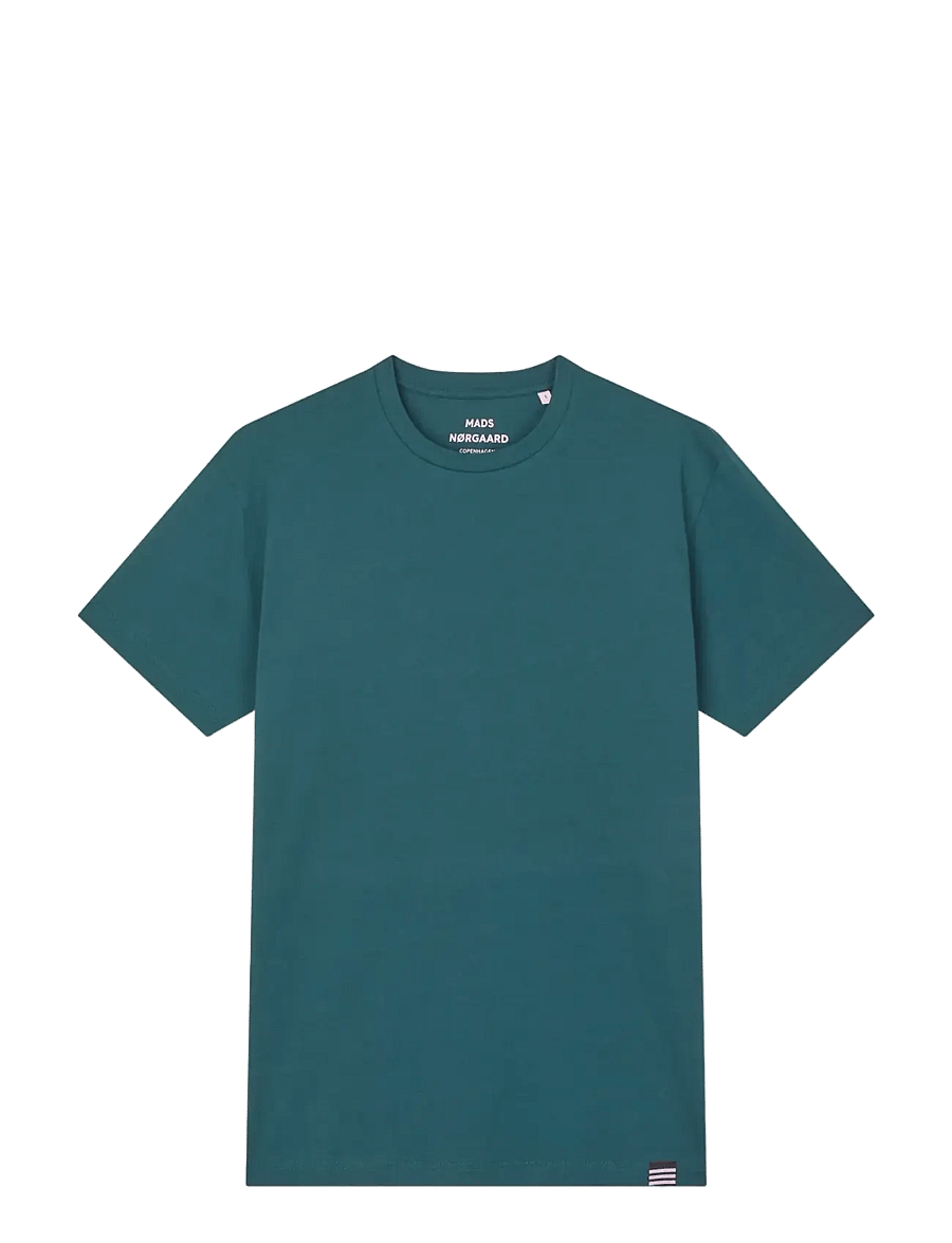 Mads Nørgaard - Fine Jersey Thor Tee FAV - lühikeste varrukatega t-särgid - deep sea - 0