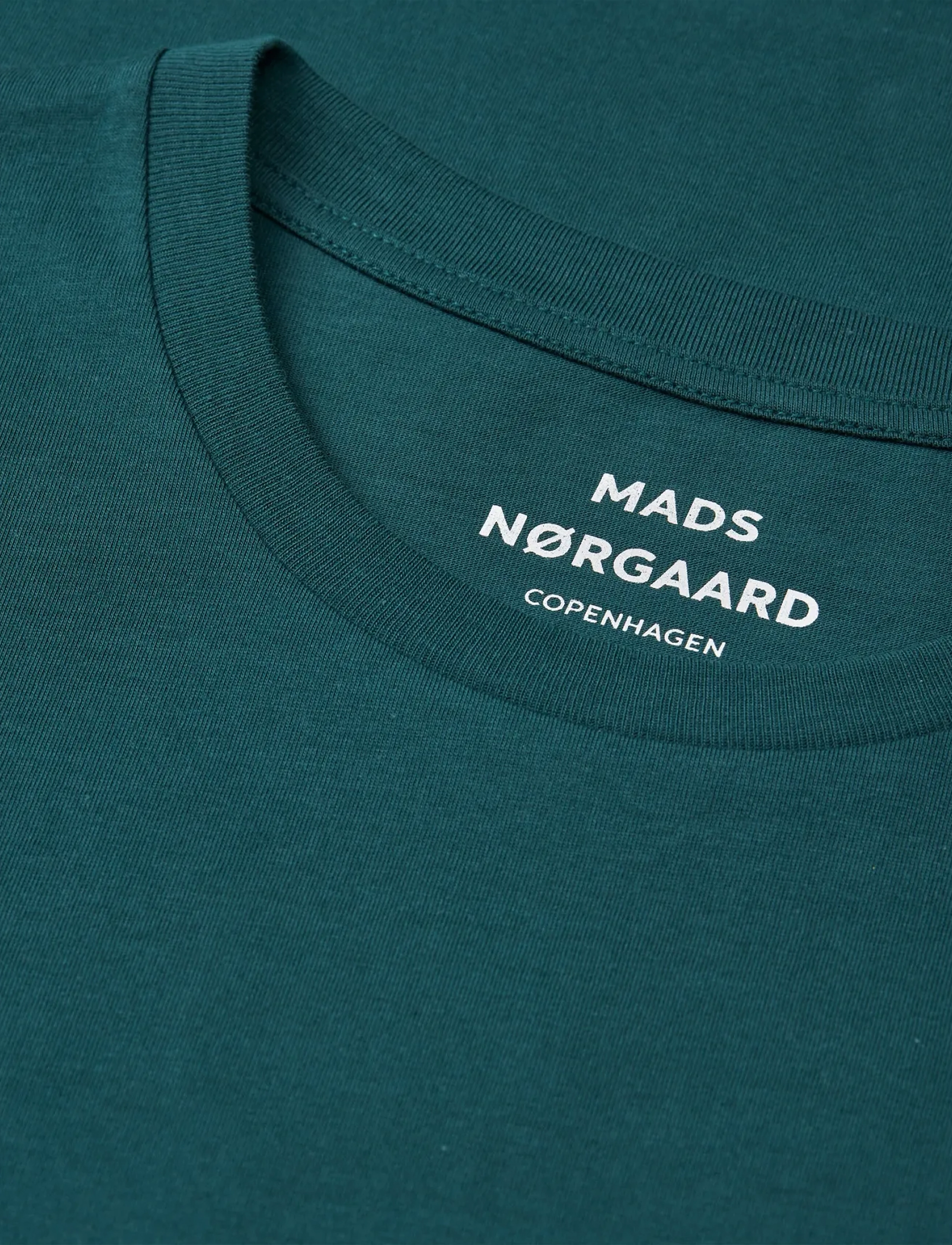 Mads Nørgaard - Organic Thor Tee - short-sleeved t-shirts - deep sea - 1
