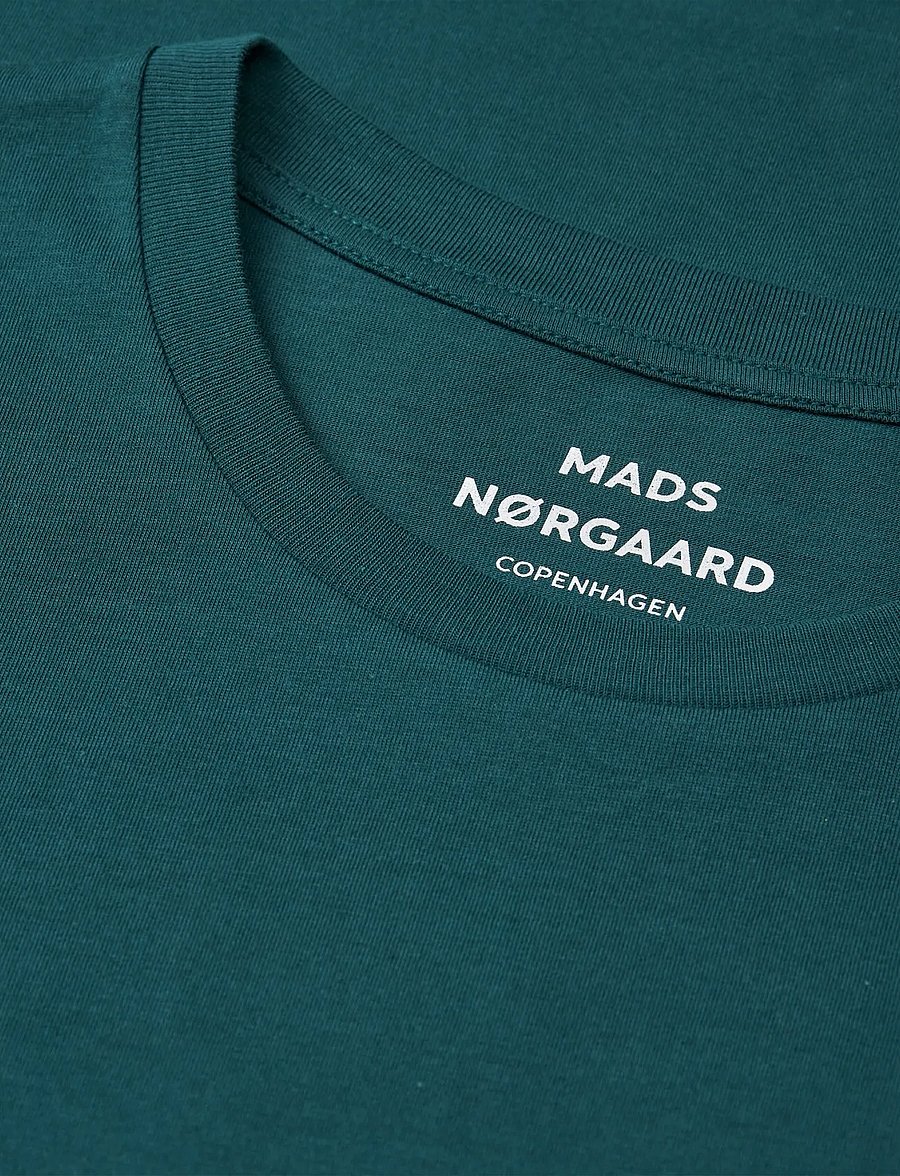 Mads Nørgaard - Fine Jersey Thor Tee FAV - lühikeste varrukatega t-särgid - deep sea - 1