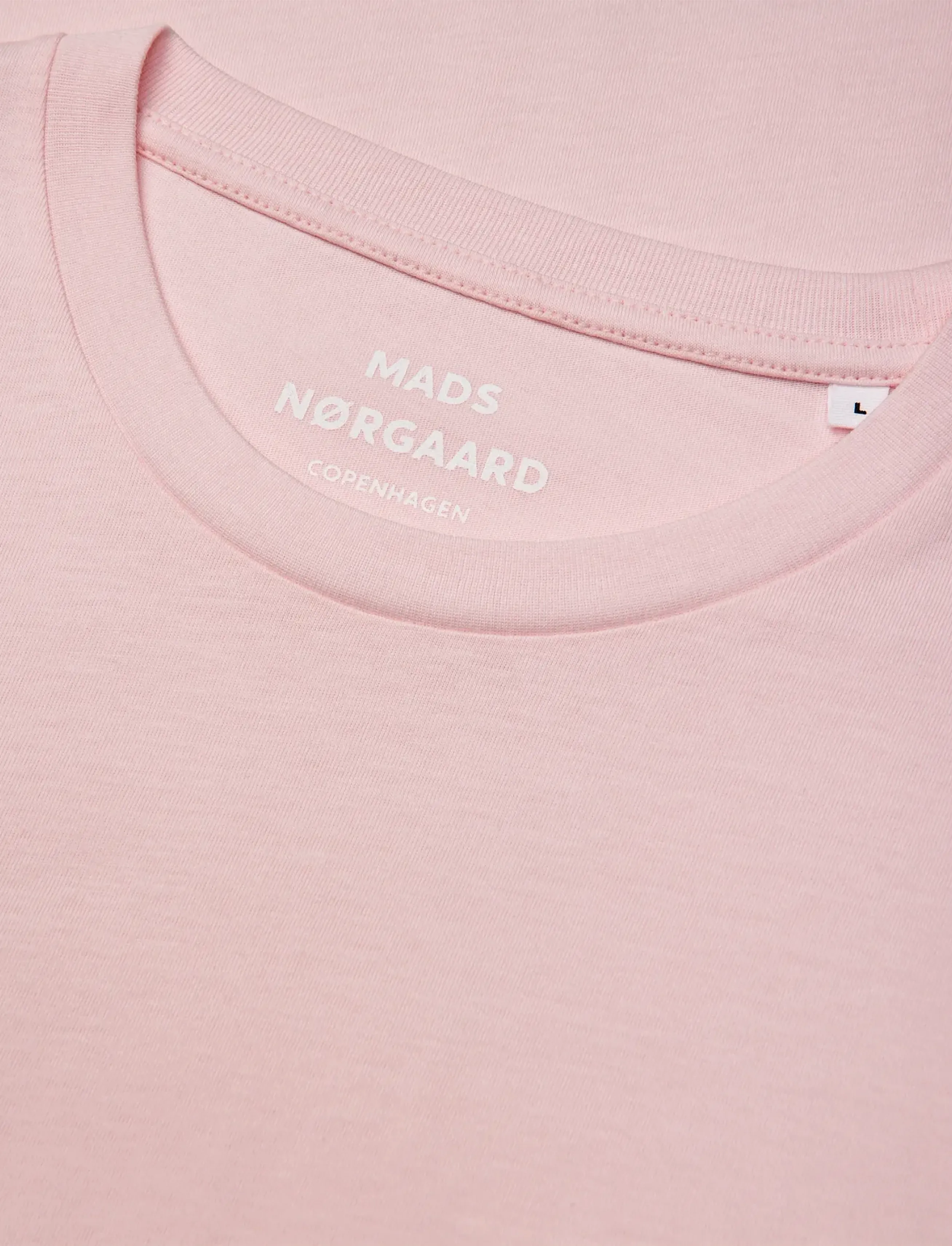Mads Nørgaard - Organic Thor Tee - short-sleeved t-shirts - icy pink - 3