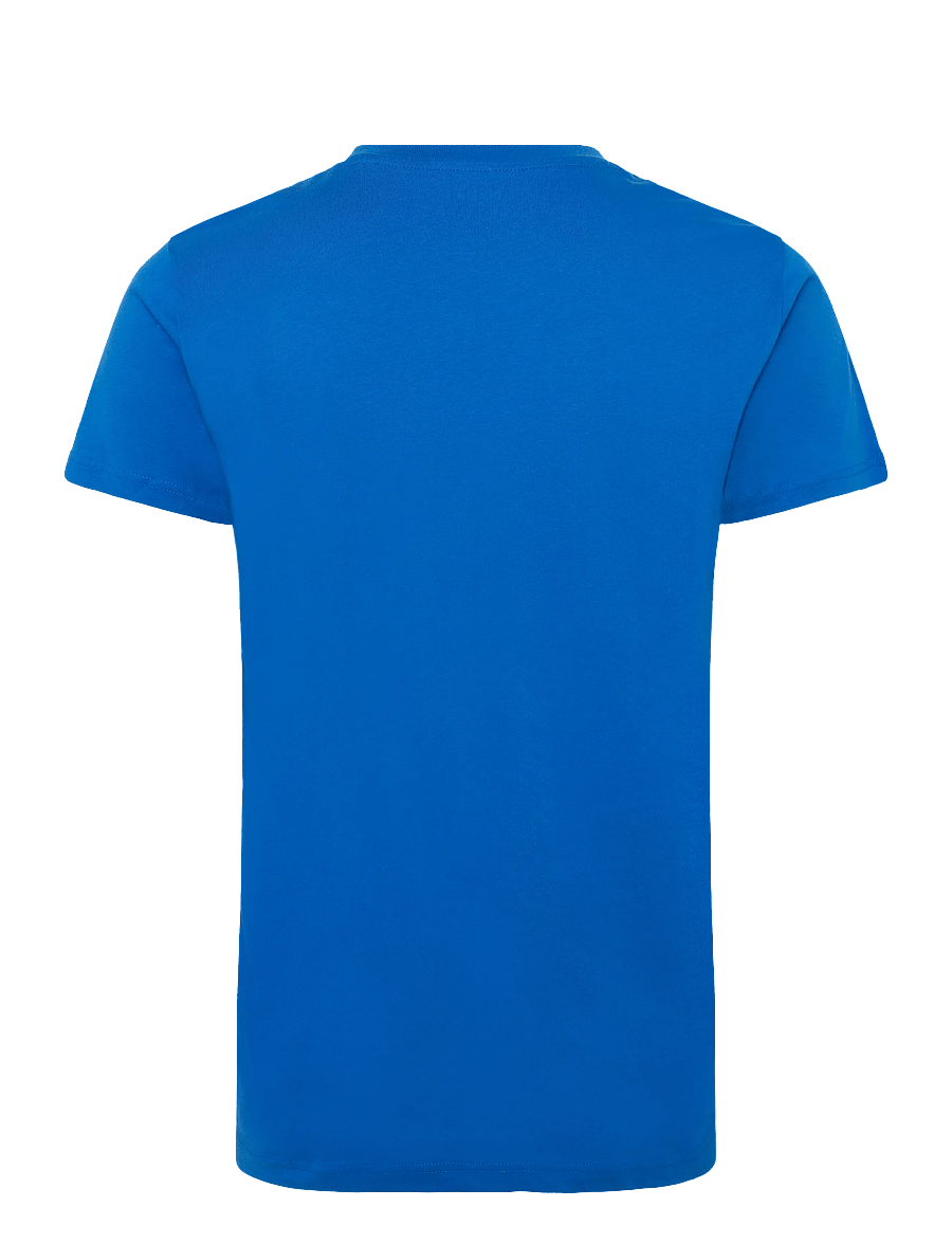 Mads Nørgaard - Fine Jersey Thor Tee FAV - short-sleeved t-shirts - lapis blue - 2