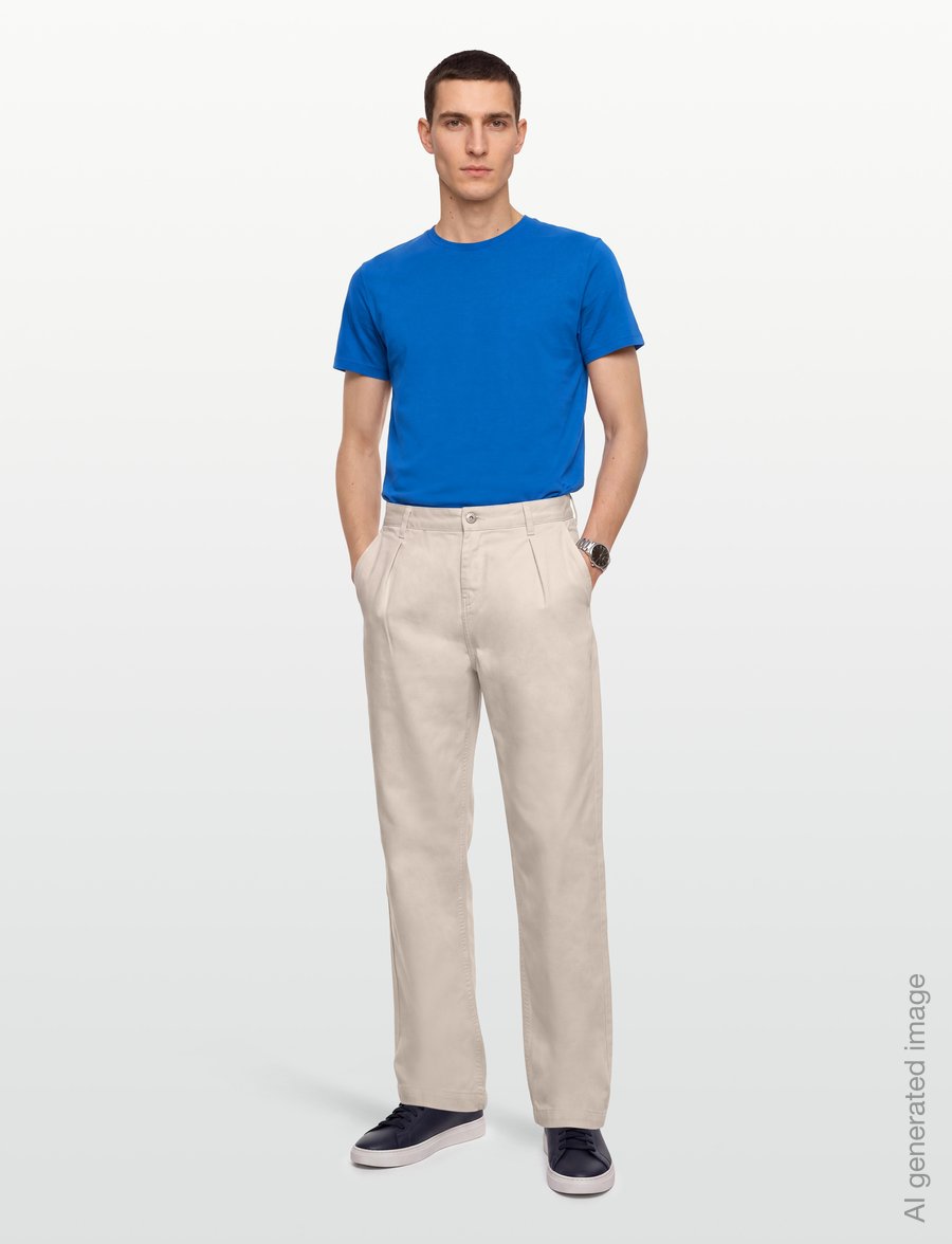 Mads Nørgaard - Fine Jersey Thor Tee FAV - short-sleeved t-shirts - lapis blue - 0
