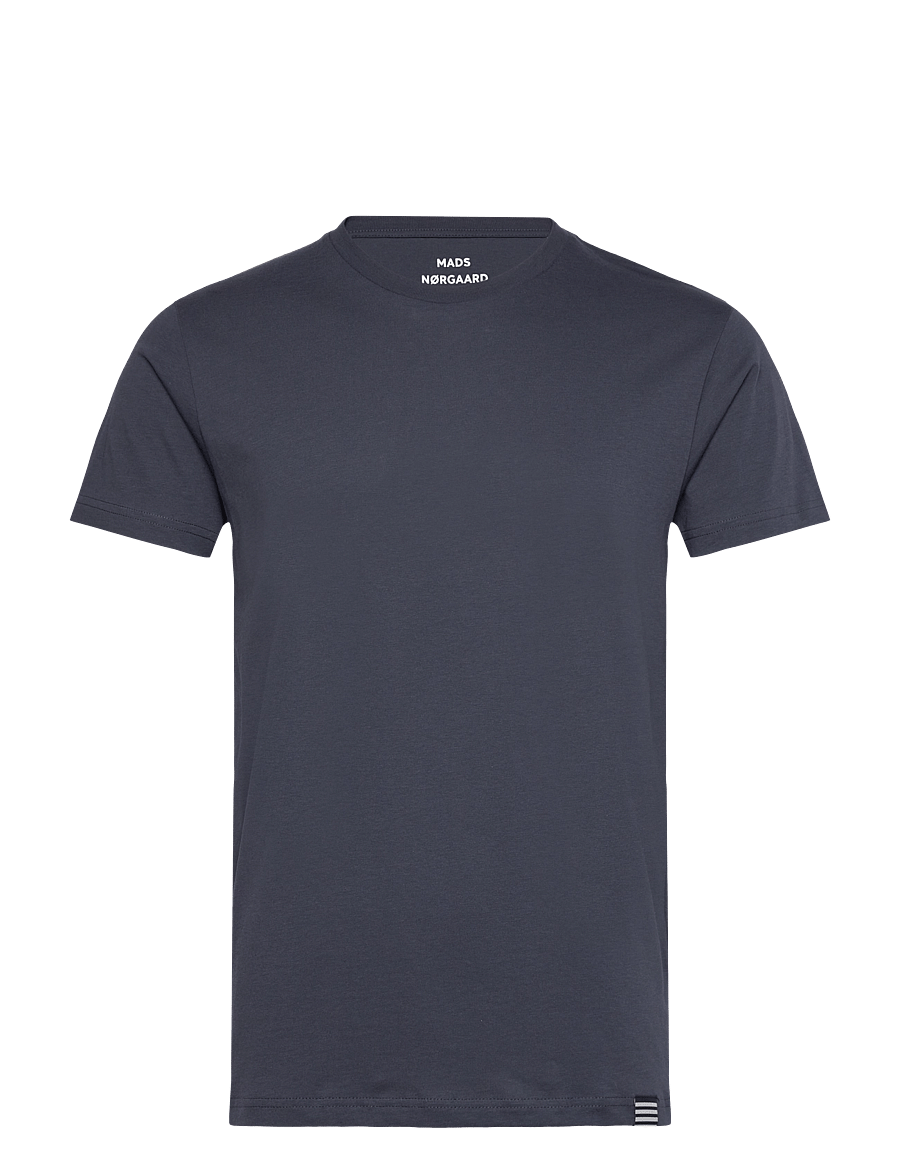 Mads Nørgaard - Fine Jersey Thor Tee FAV - kurzärmelige t-shirts - parisian night - 1