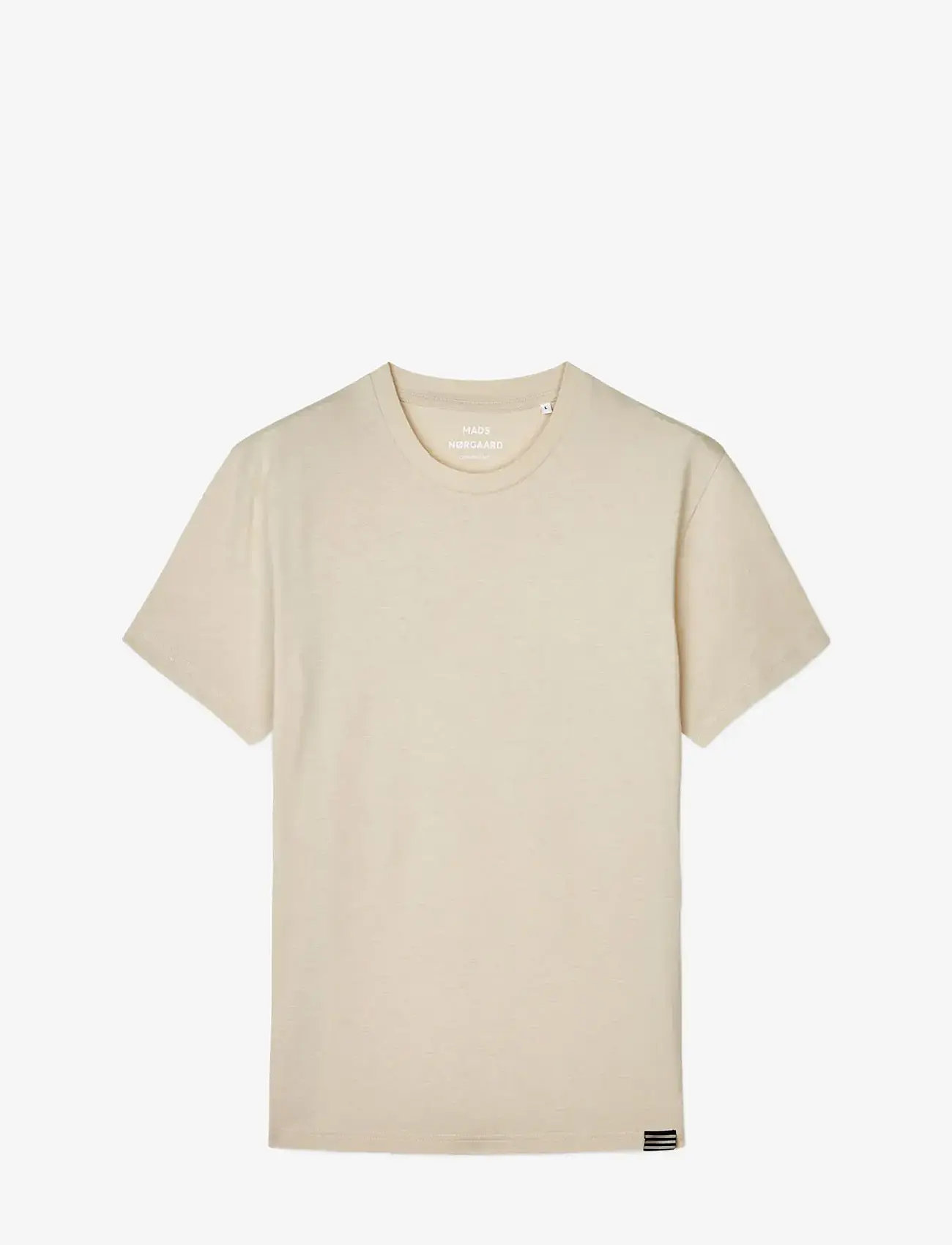 Mads Nørgaard - Fine Jersey Thor Tee FAV - short-sleeved t-shirts - rainy day - 0