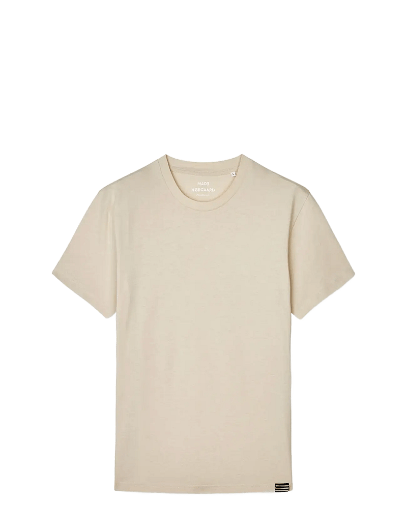 Mads Nørgaard - Fine Jersey Thor Tee FAV - short-sleeved t-shirts - rainy day - 0