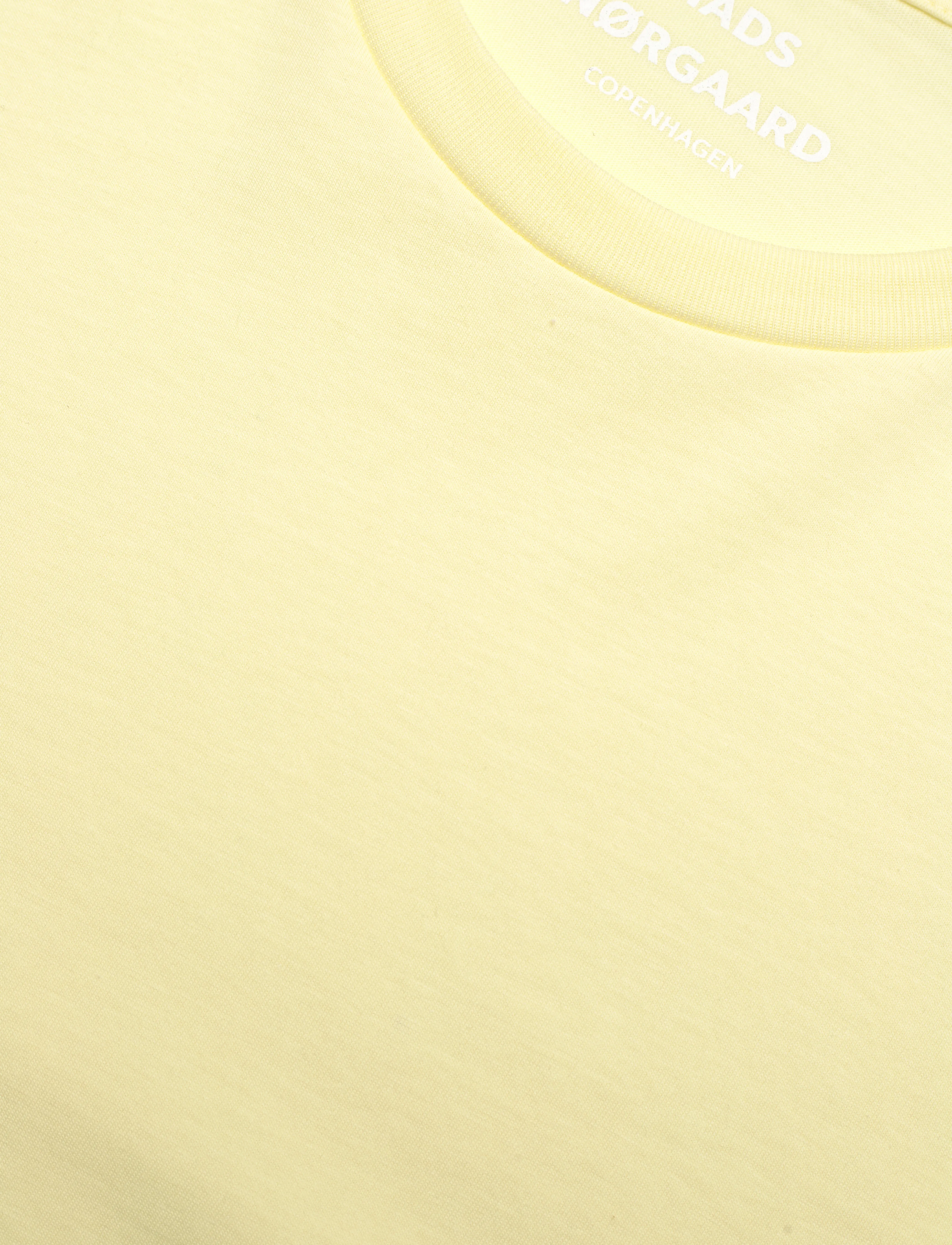 Mads Nørgaard - Fine Jersey Thor Tee FAV - lägsta priserna - tender yellow - 2