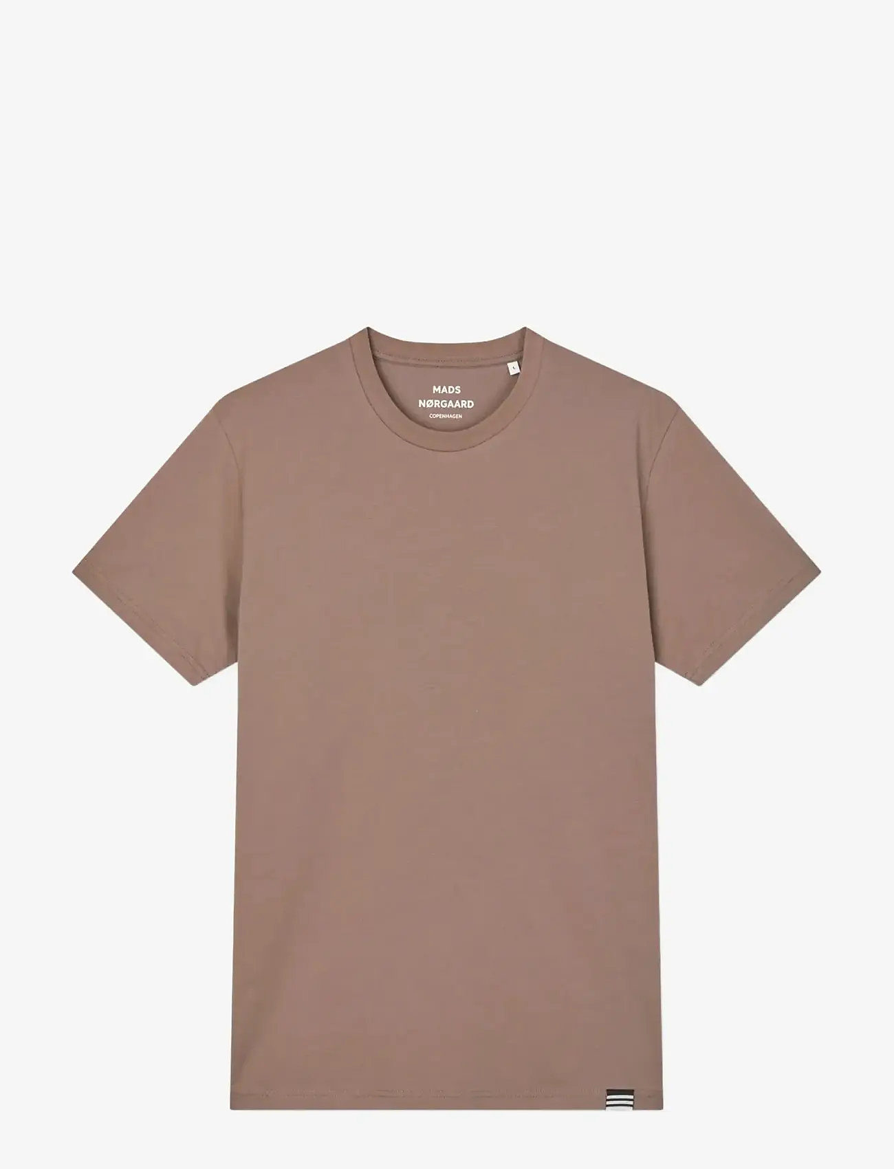 Mads Nørgaard - Organic Thor Tee - lühikeste varrukatega t-särgid - walnut - 0