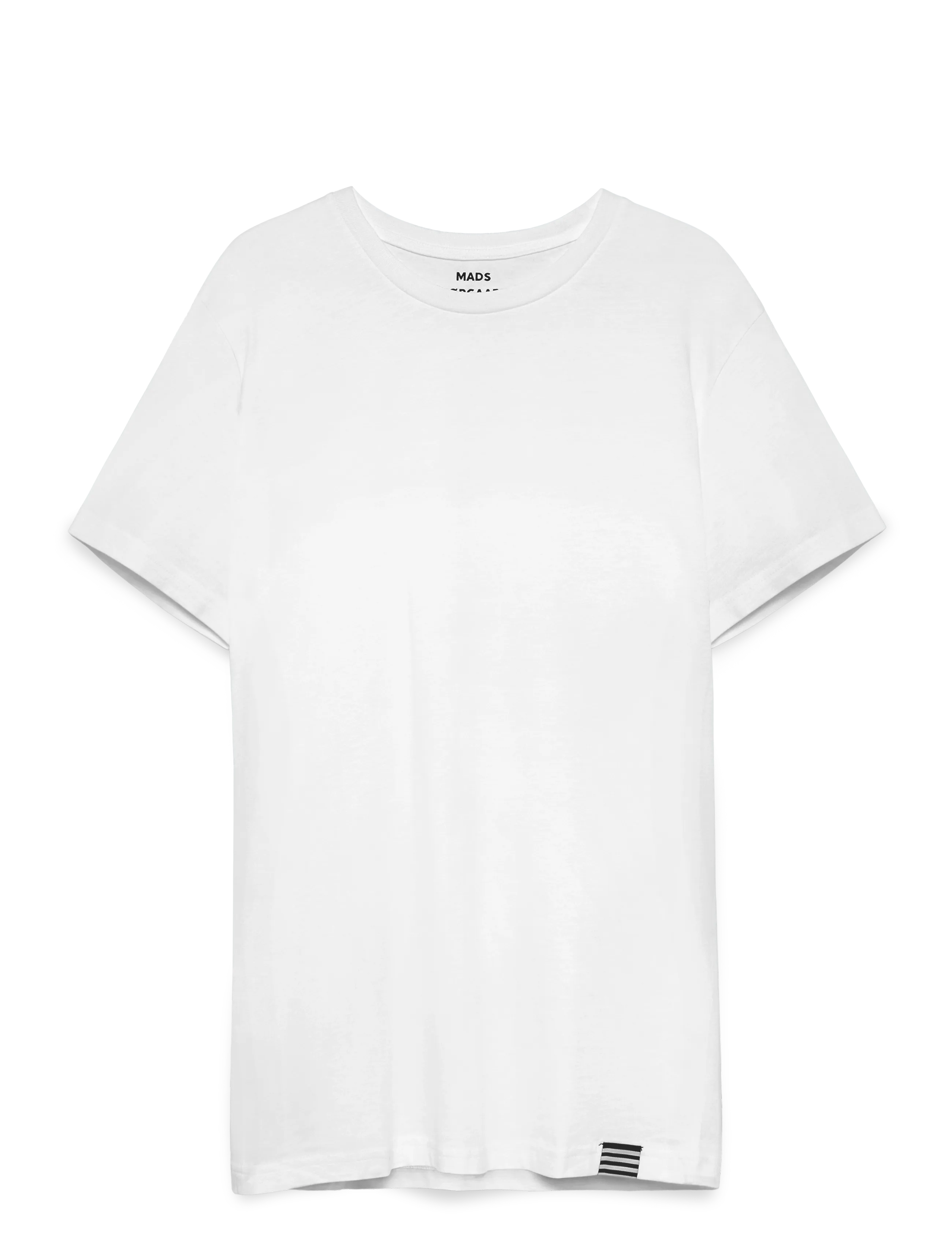Mads Nørgaard Organic Thor Tee, L, T-shirts, Weiß - Short-sleeved, Männerswear
