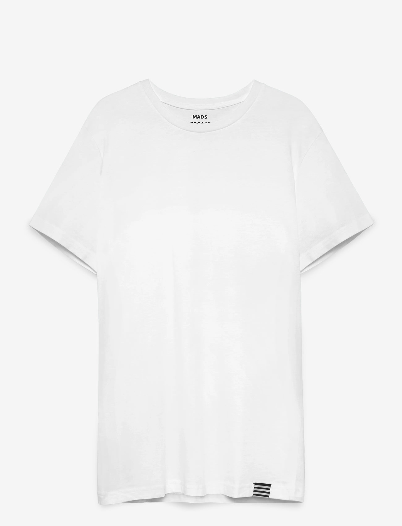 Mads Nørgaard - Fine Jersey Thor Tee FAV - kortärmade t-shirts - white - 1