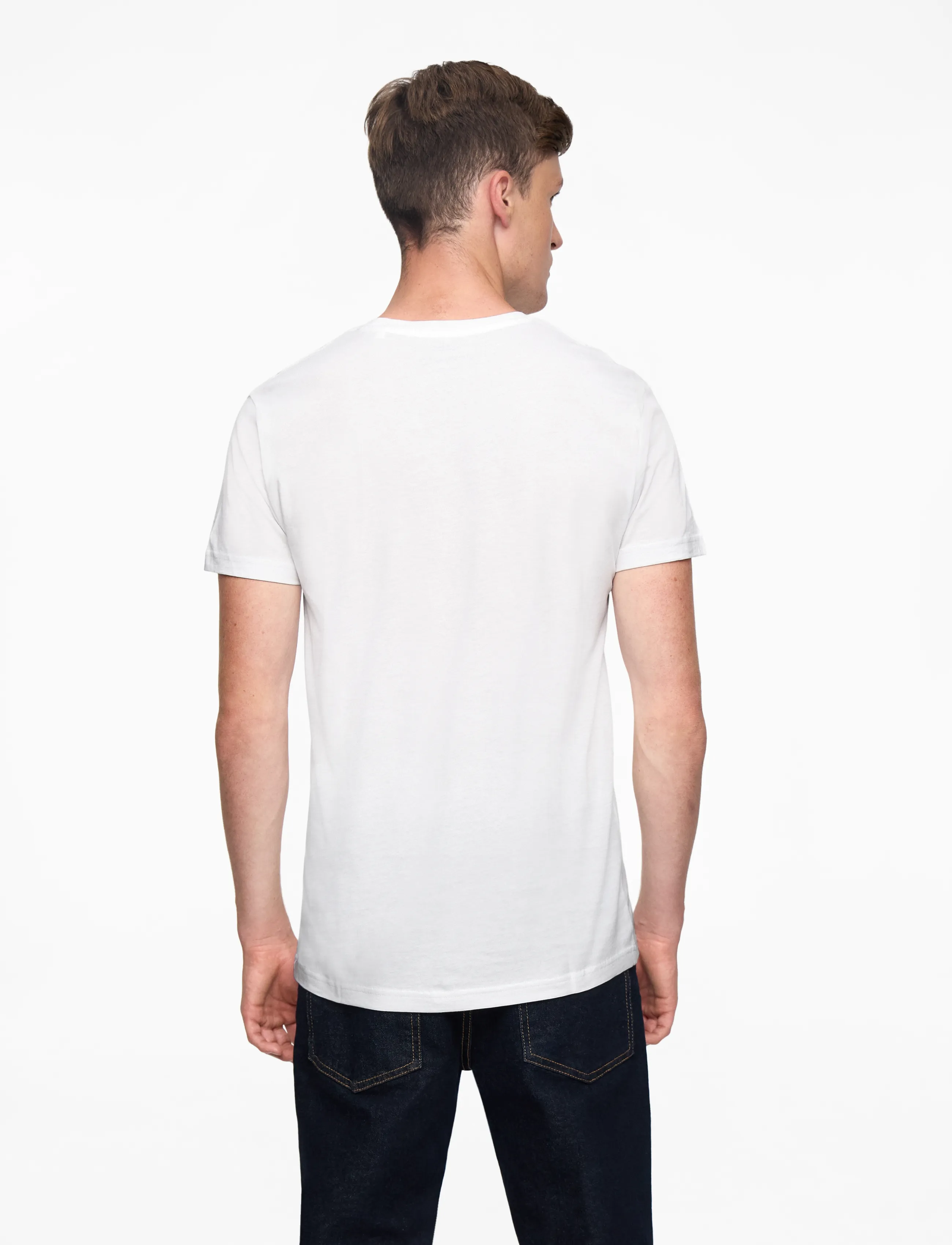 Mads Nørgaard - Organic Thor Tee - kurzärmelig - white - 4