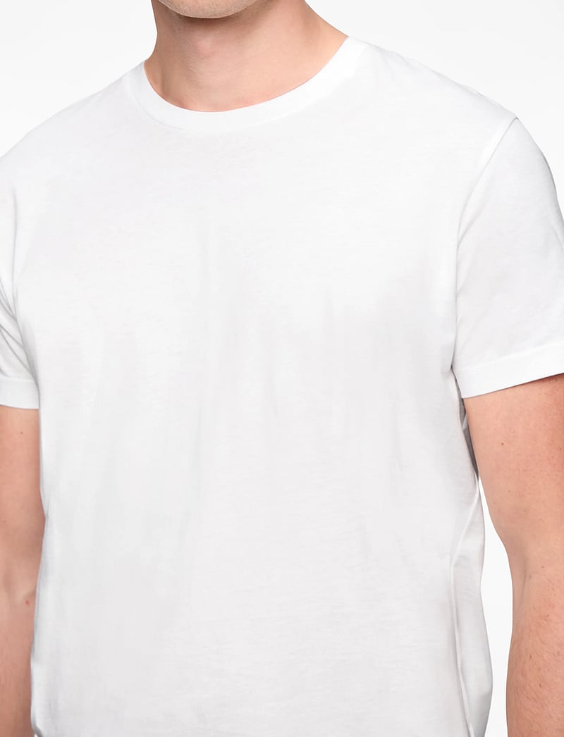 Mads Nørgaard - Fine Jersey Thor Tee FAV - kortärmade t-shirts - white - 5