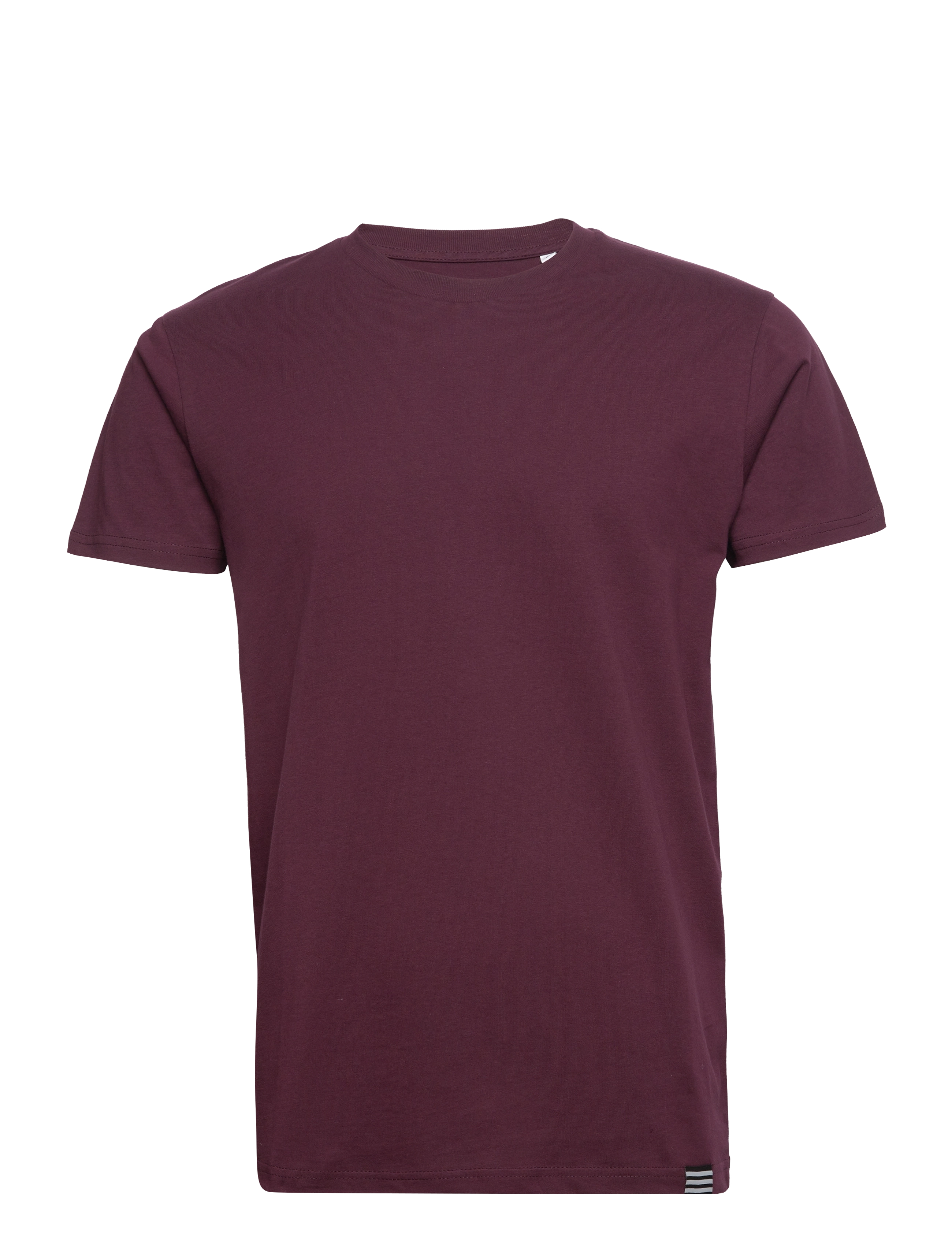 Mads Nørgaard Organic Thor Tee, XXL, T-shirts, Burgunderrot - Short-sleeved, Männerswear